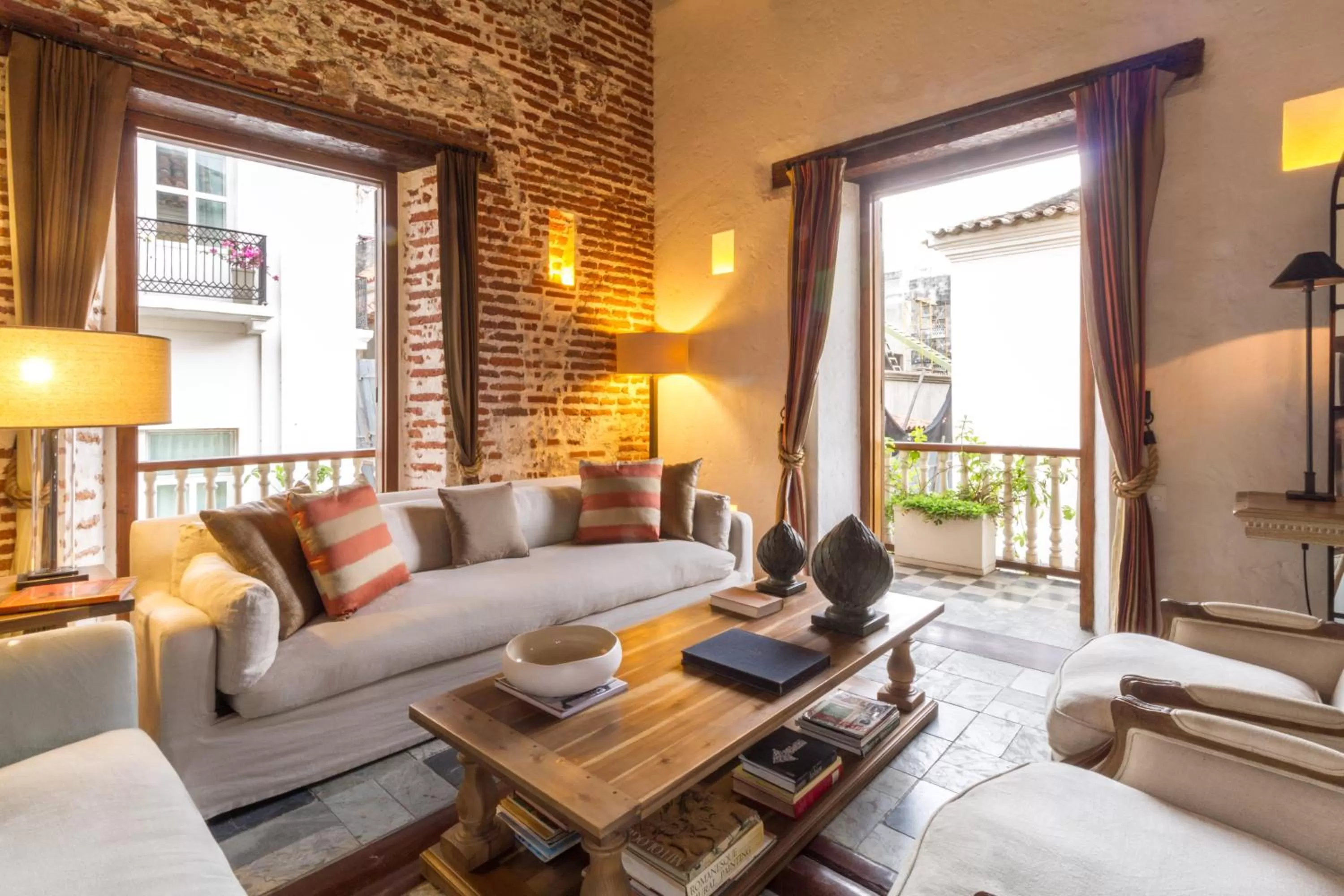 Living room in Hotel Boutique Casa del Coliseo