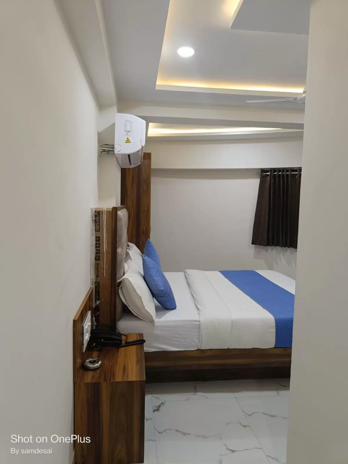 Bed in HOTEL ROYAL GRAND