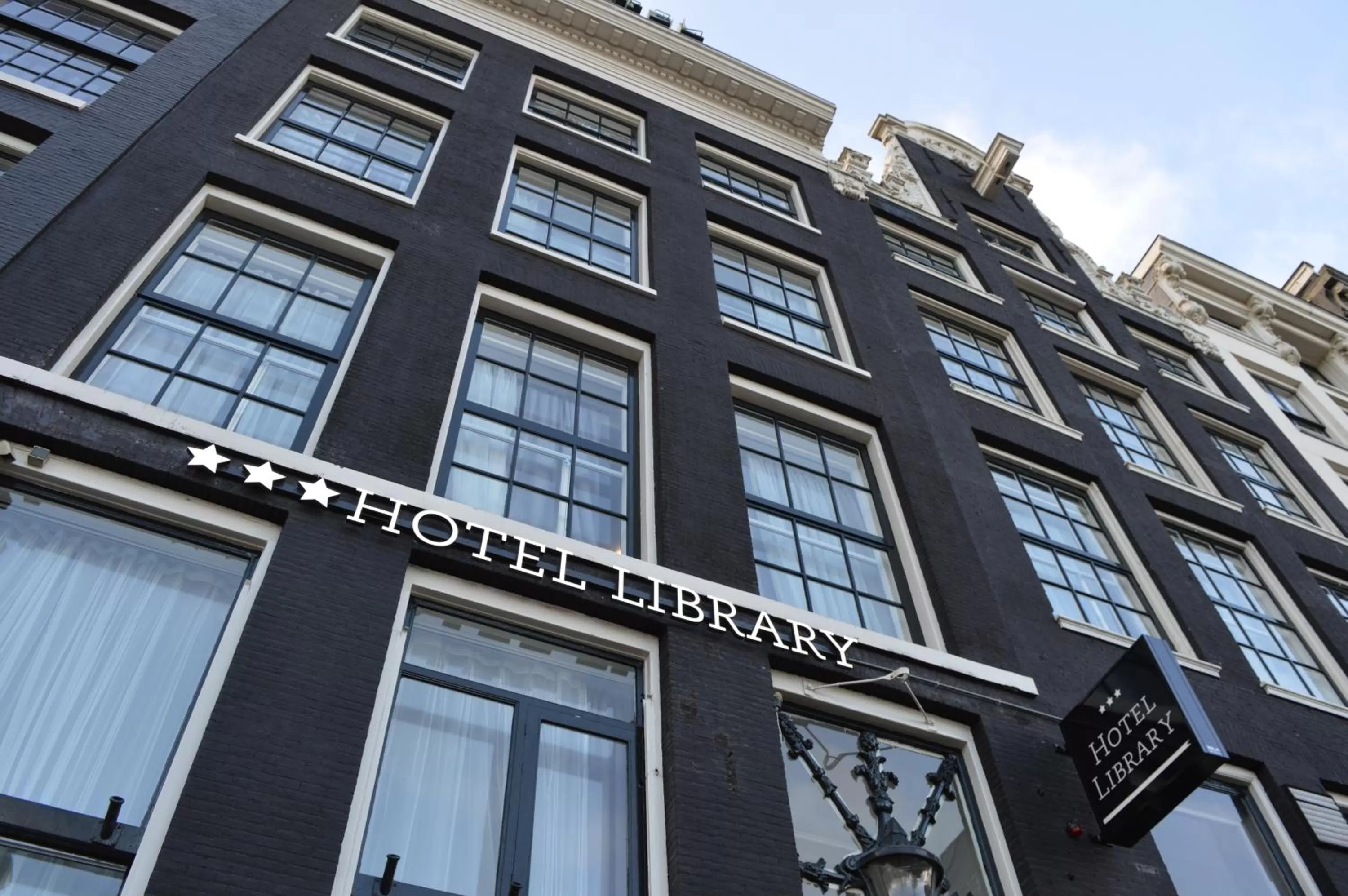 Property building in Hotel Library Amsterdam