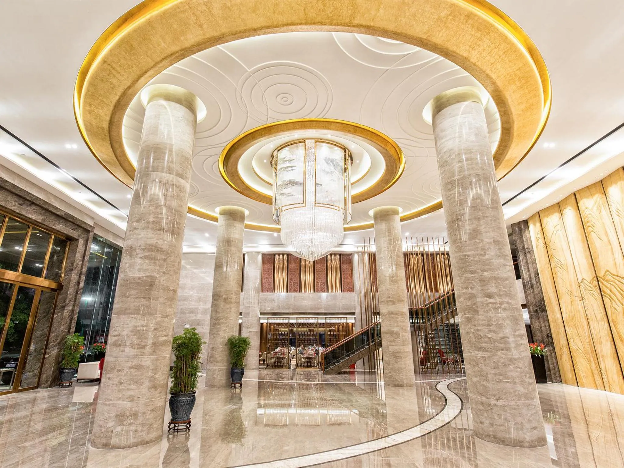 Lobby or reception in Wan Yue Grand Skylight Hotel