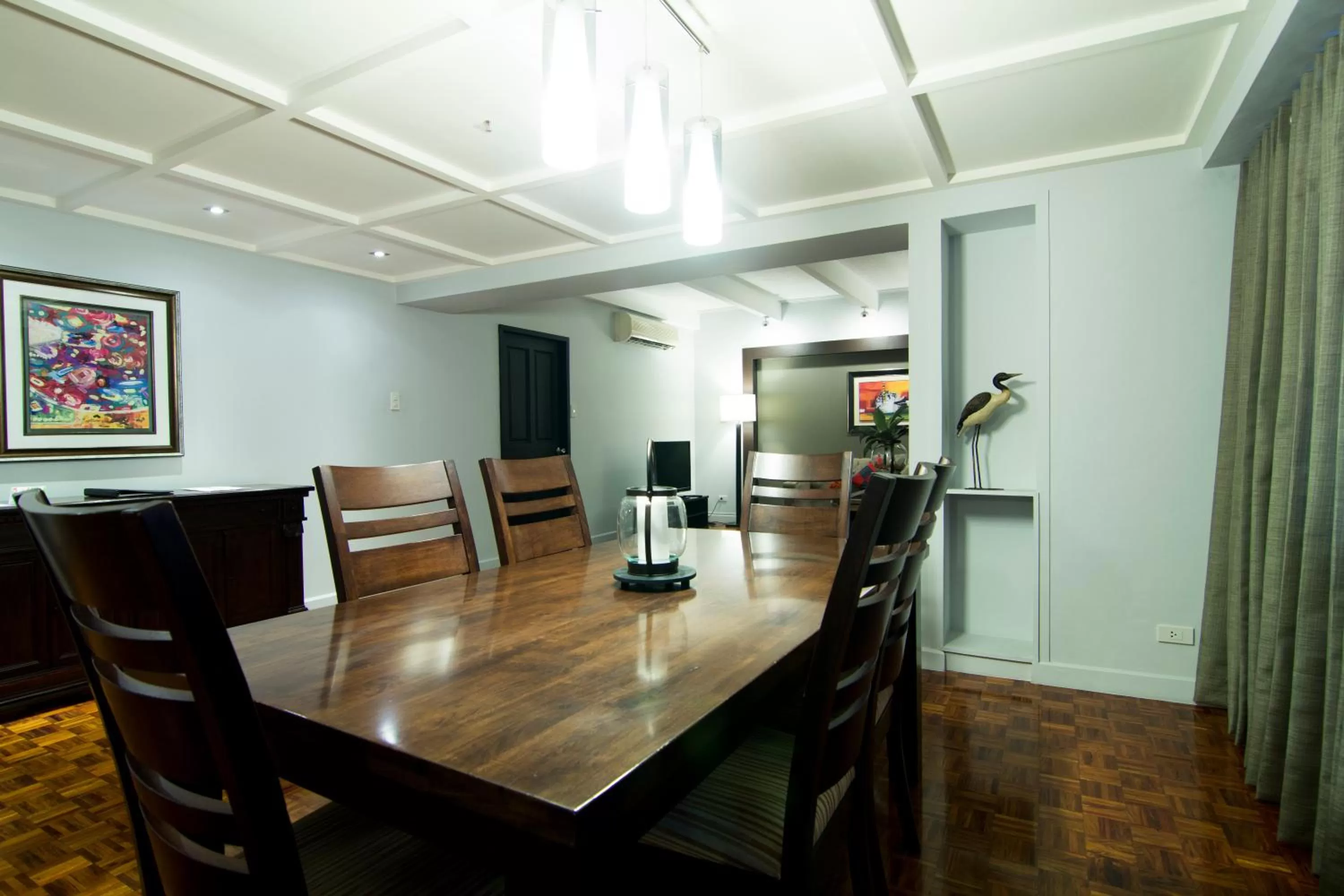 Dining area in Copacabana Apartment Hotel