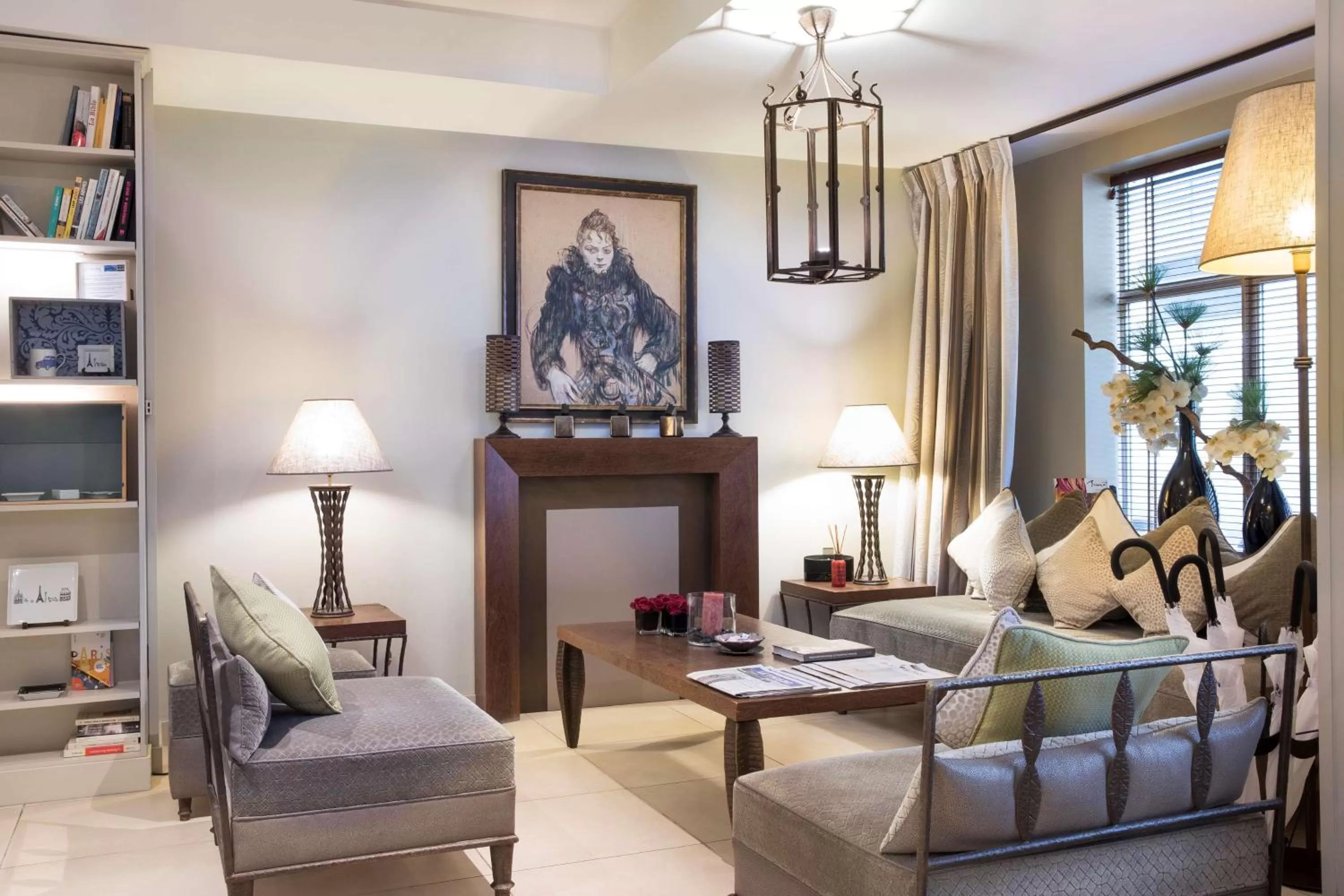 Lobby or reception in Hôtel Paris Louvre Opéra