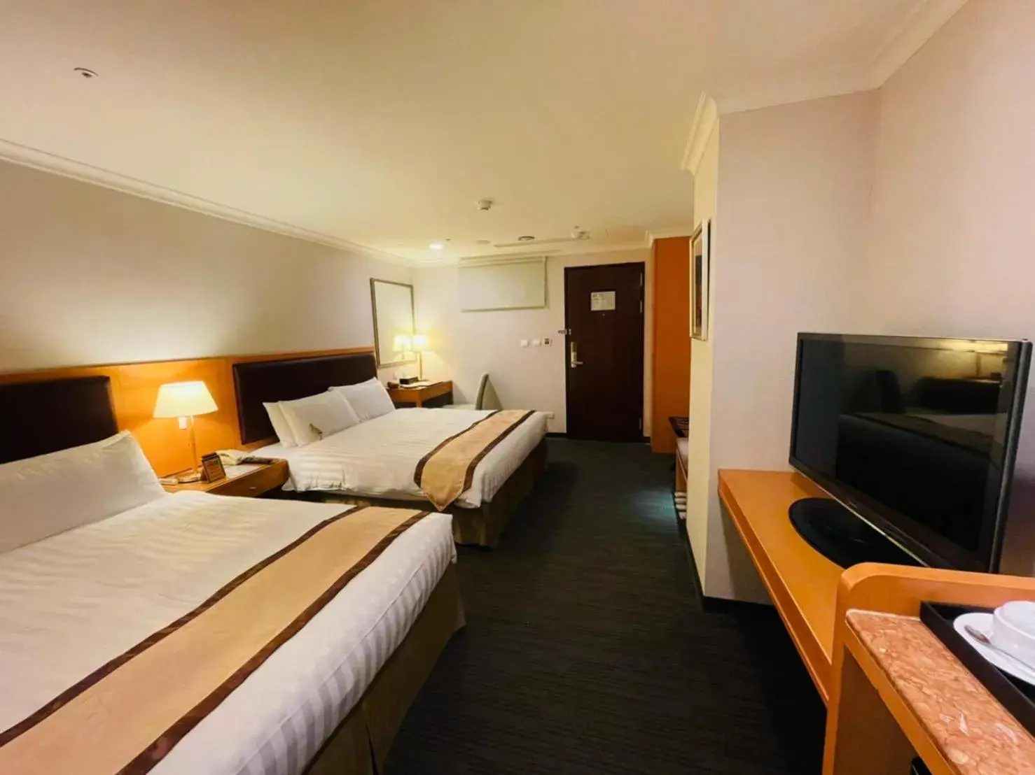 Quadruple Room without Window in Fuward Hotel Tainan Quadruple Room without Window in Fuward Hotel Tainan