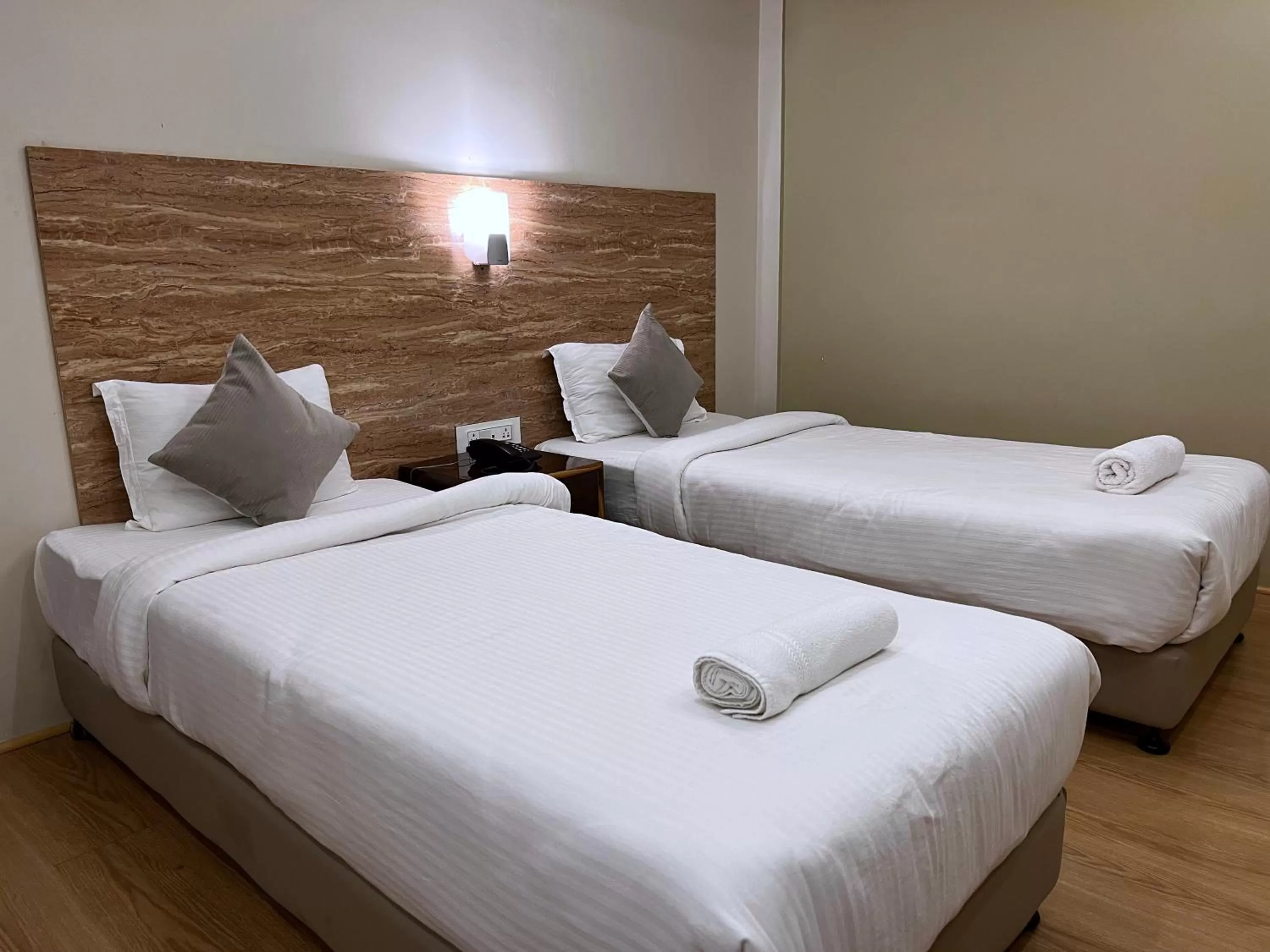 Bed in The Phoenix Residency