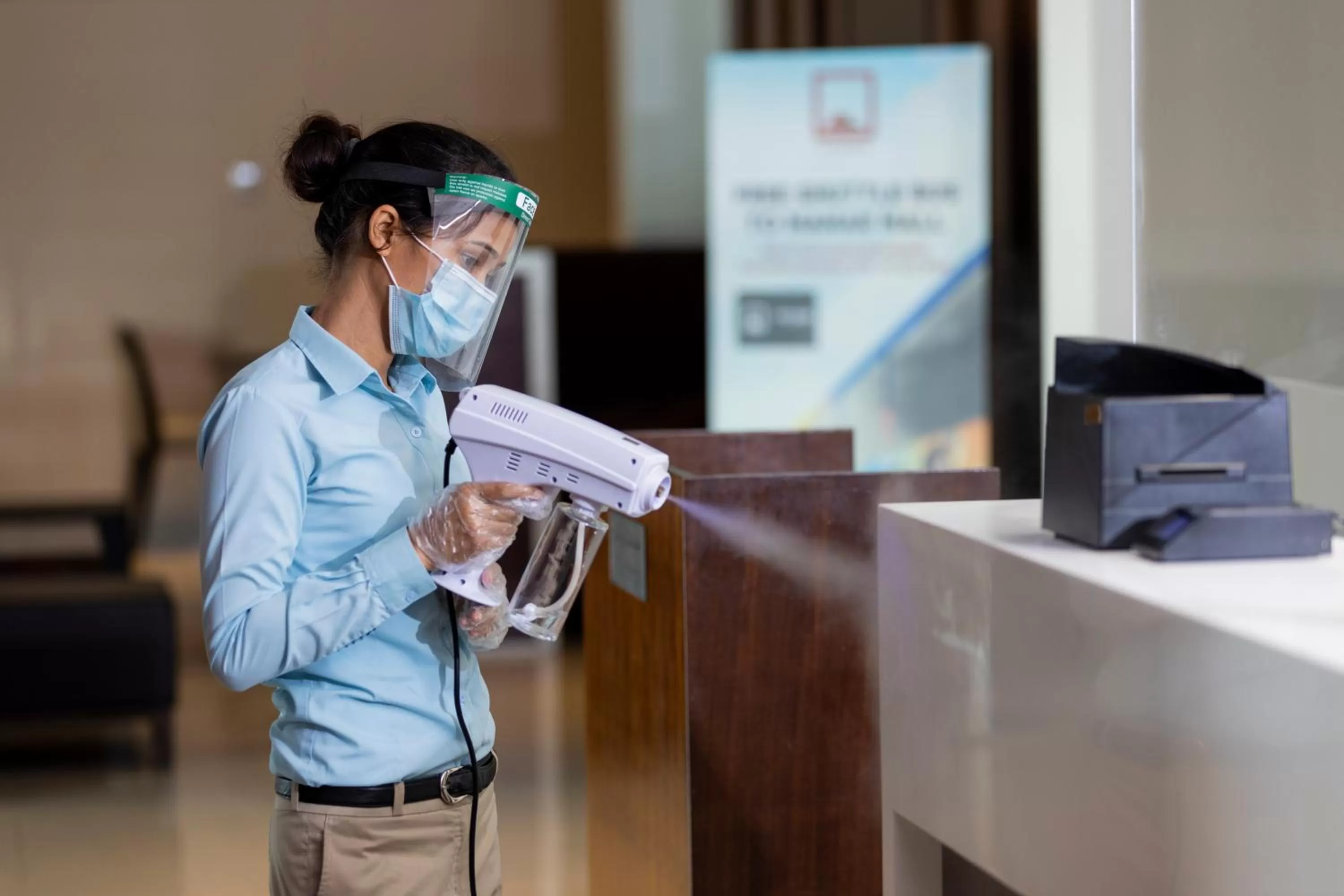 Lobby or reception in Action Hotel Ras Al Khaimah