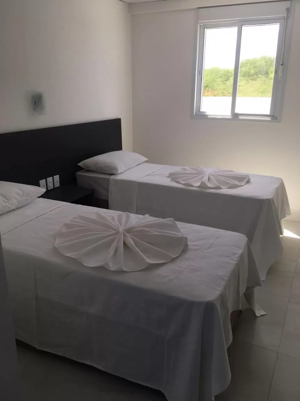 Bed in Hotel Oásis de Patos