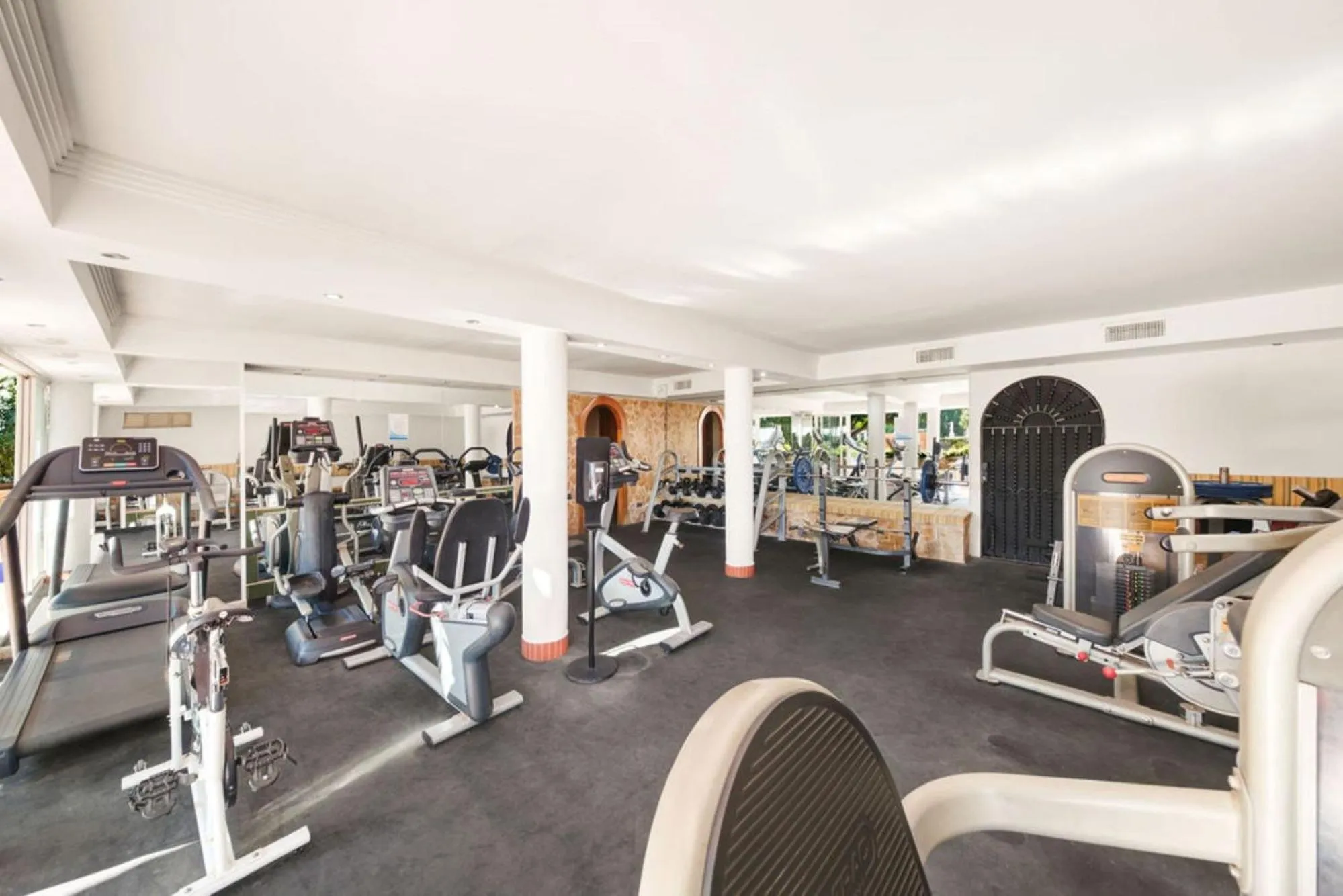 Fitness centre/facilities in Hotel Agua Beach "Adults only"
