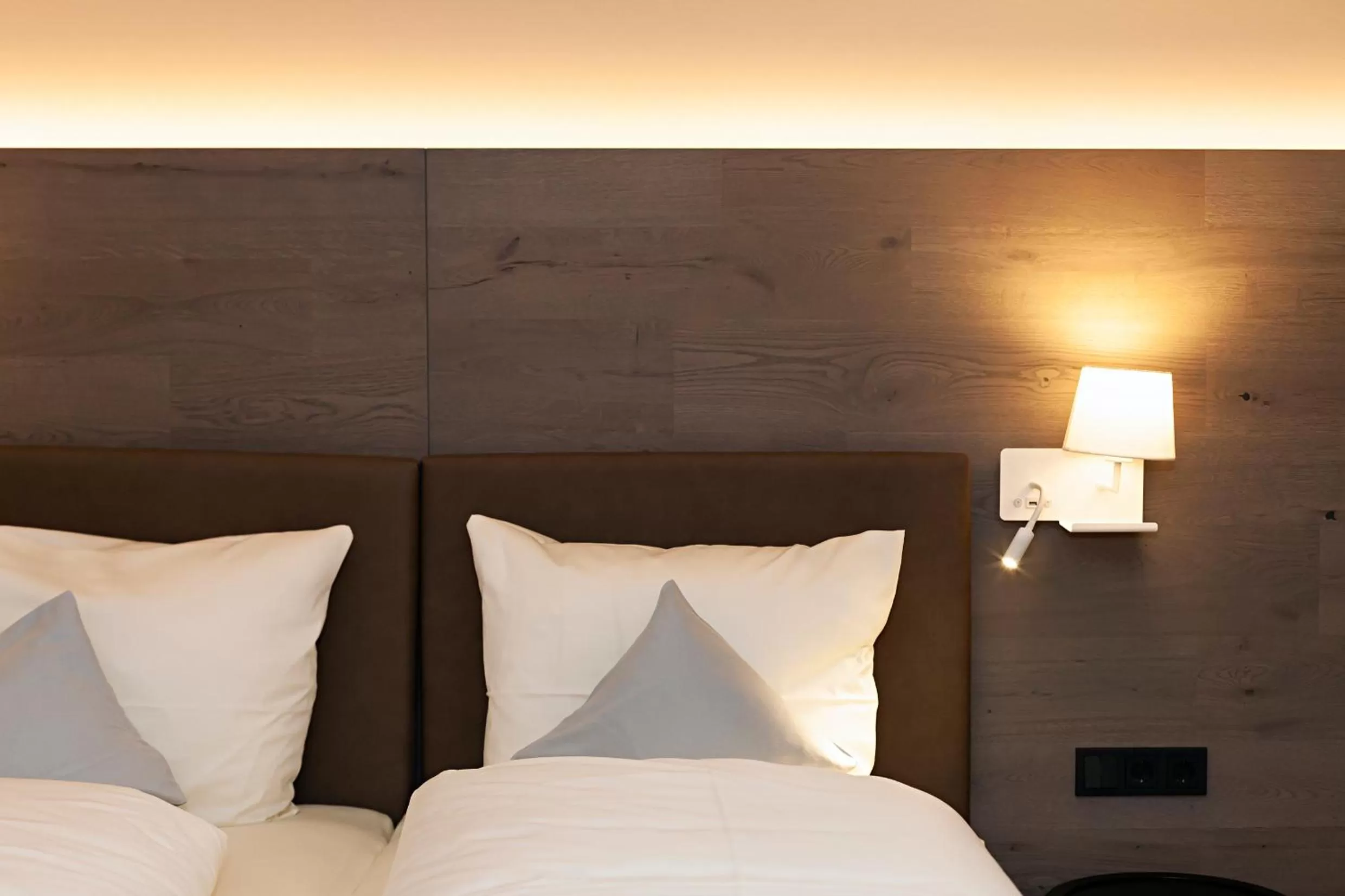 Bed in Hotel Knoblauch