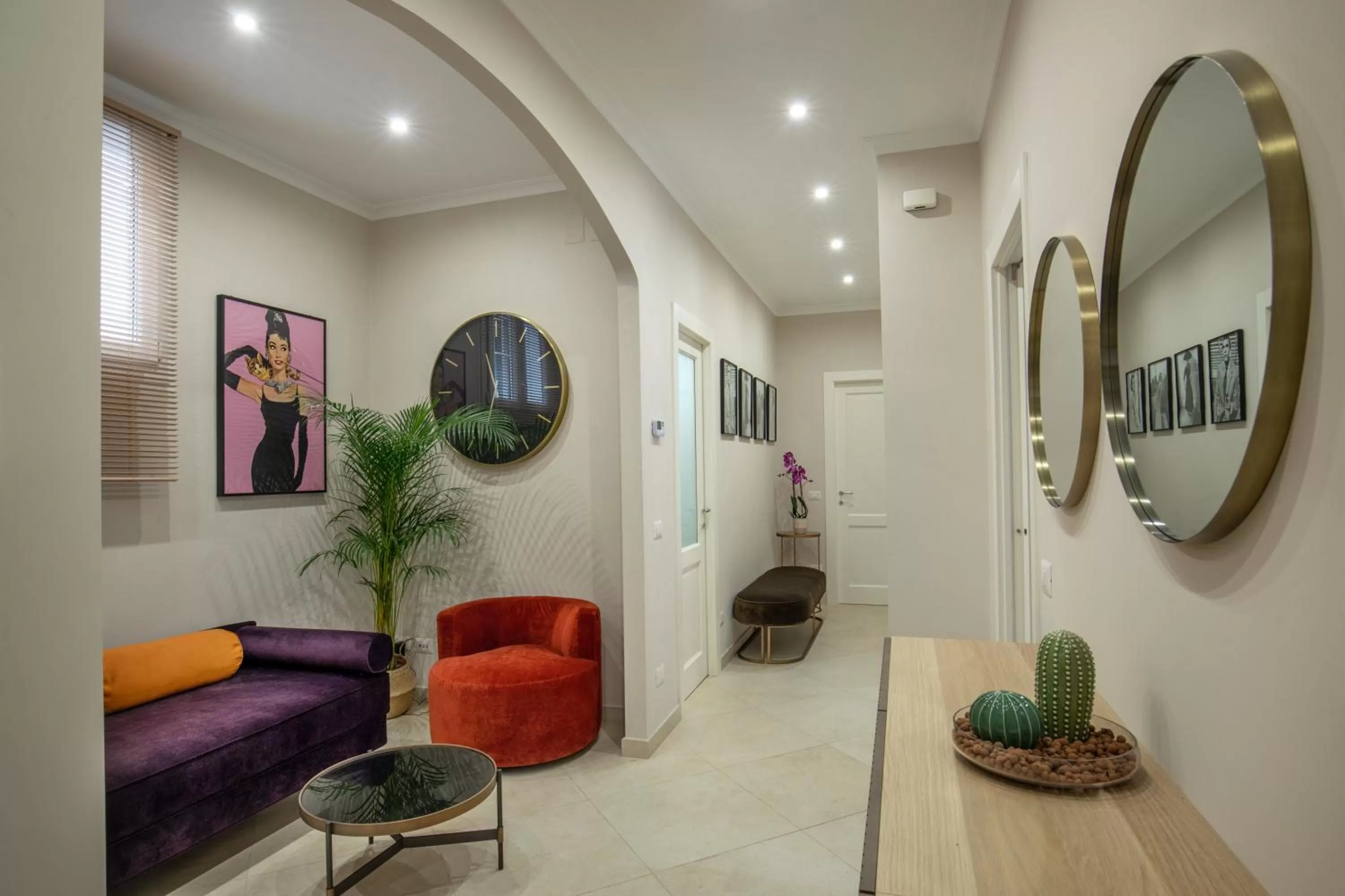 Living room in Condotti Boutique Hotel