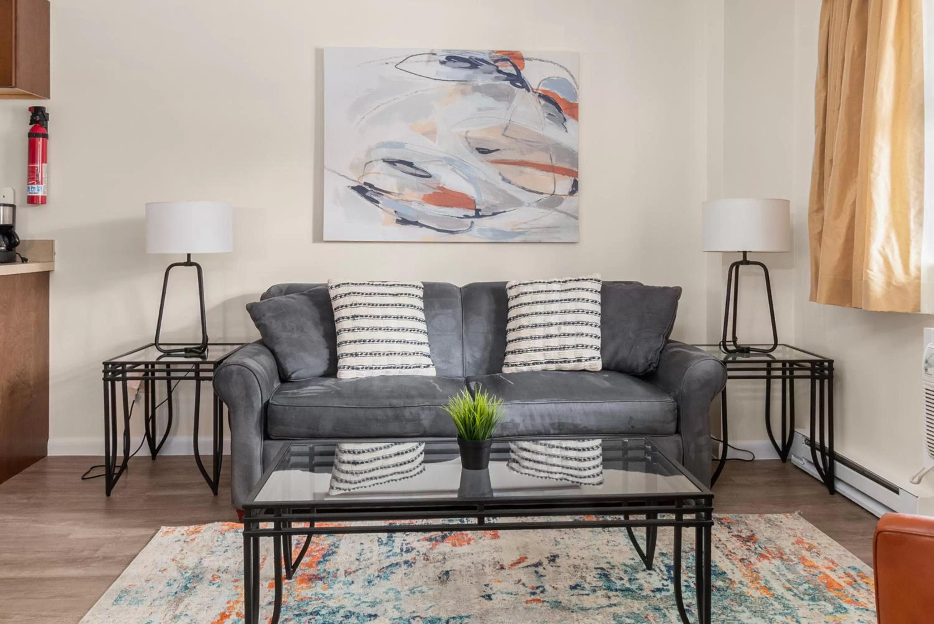 Living room in The Beverly