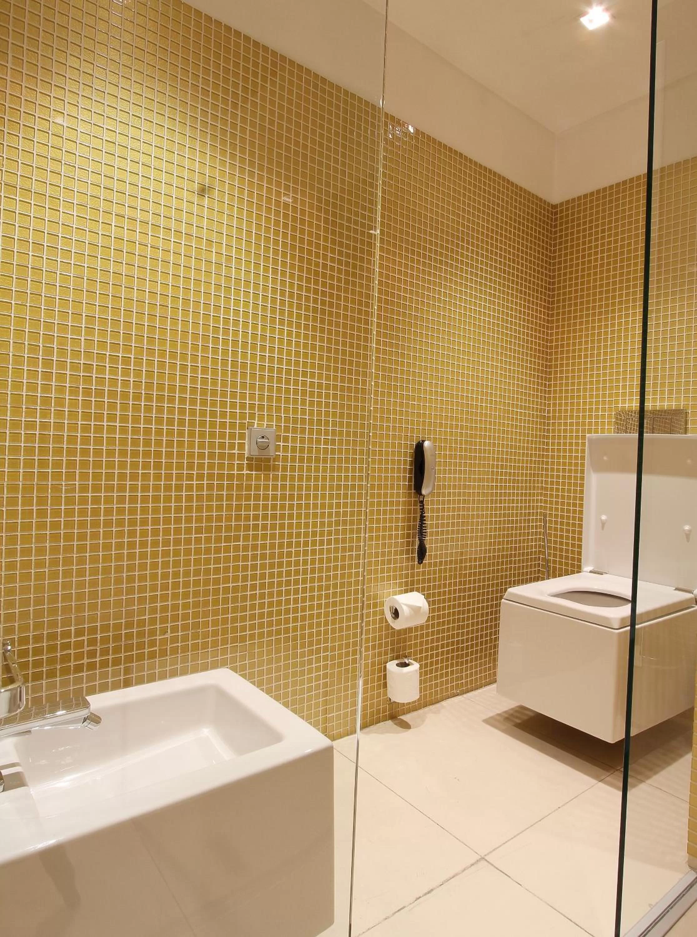 Toilet in The Dostyk Hotel