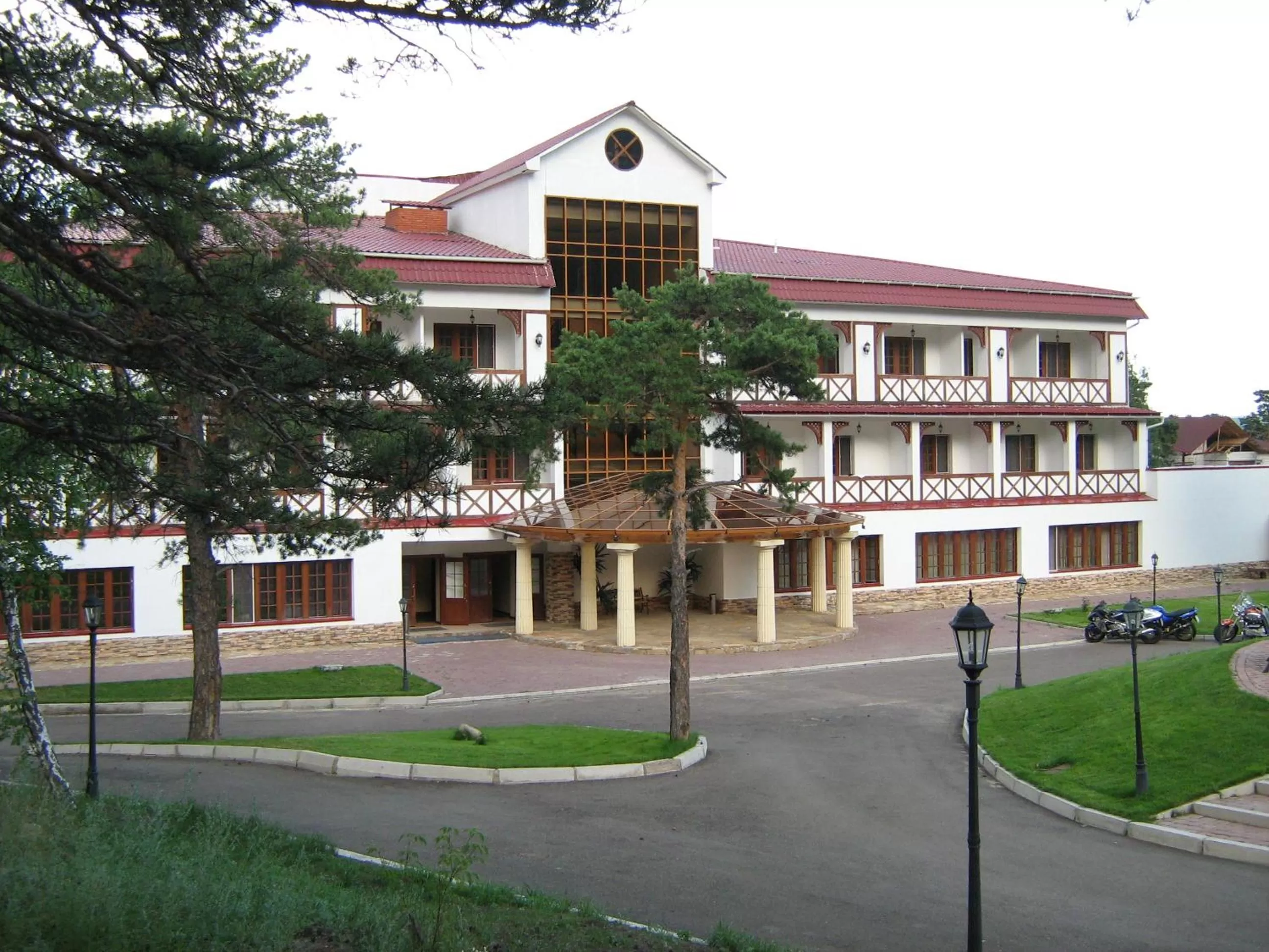 Facade/entrance in Park Hotel Kokshetau