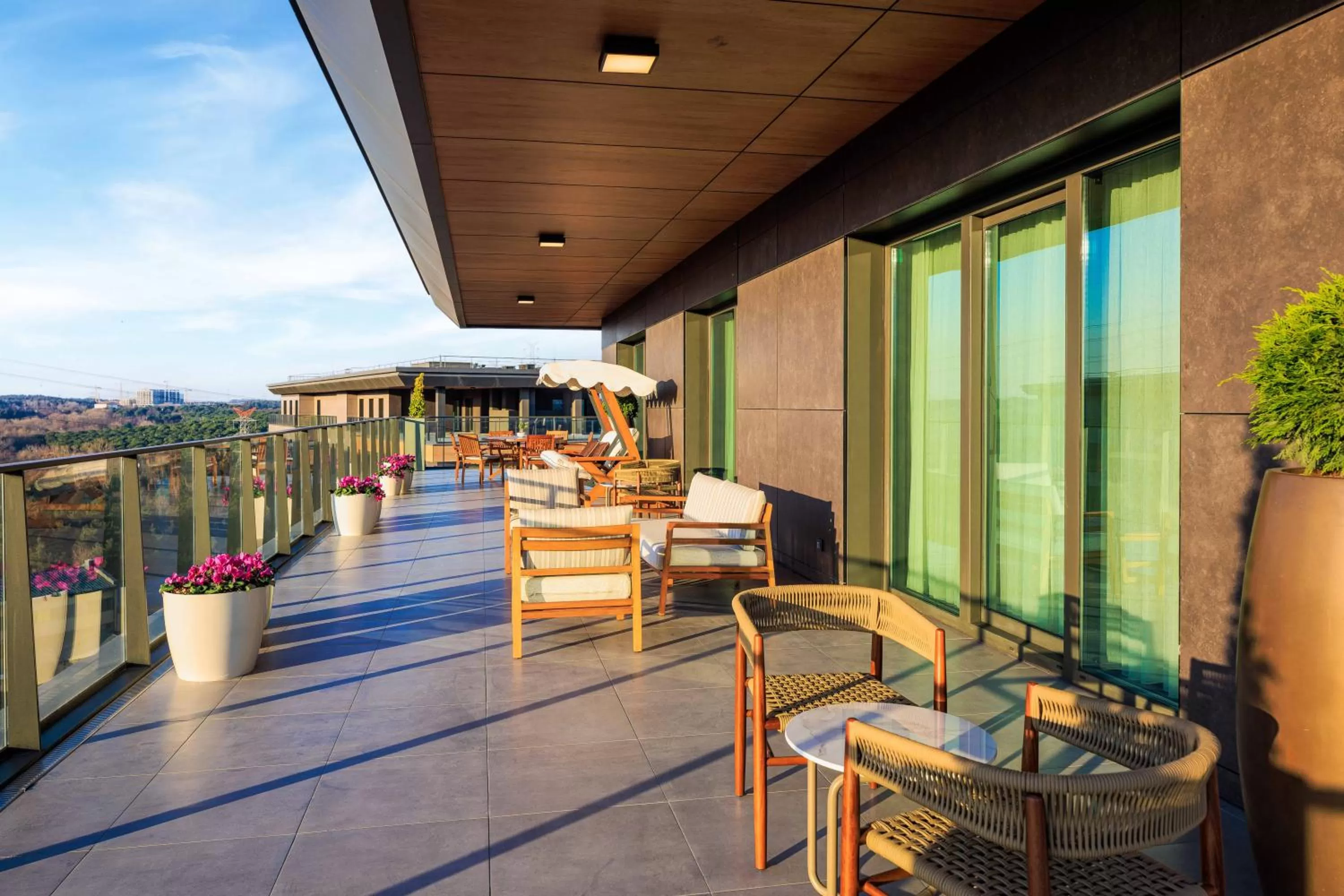 Balcony/Terrace in Movenpick Living Istanbul Camlivadi