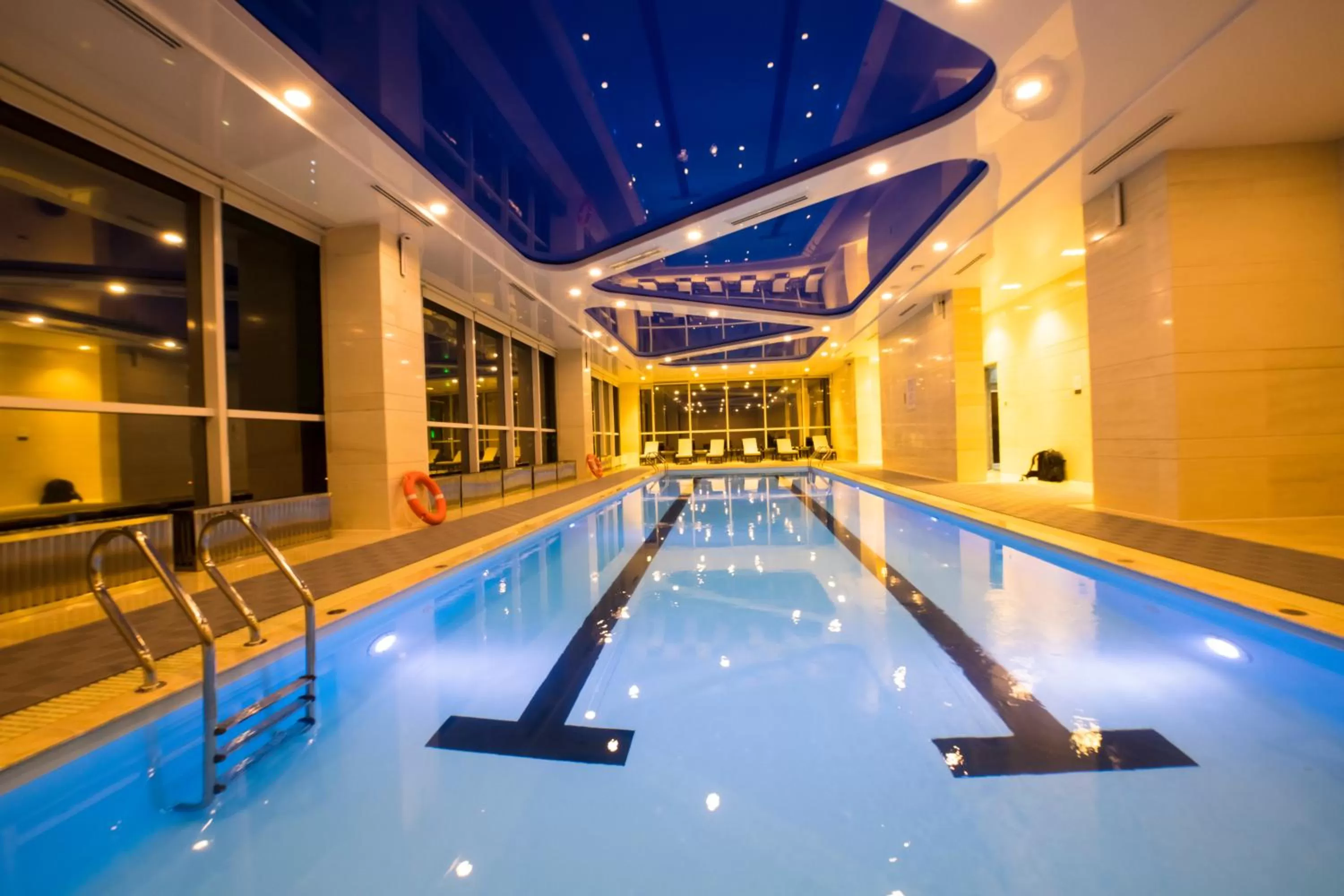 Swimming pool in Novotel Ulaanbaatar