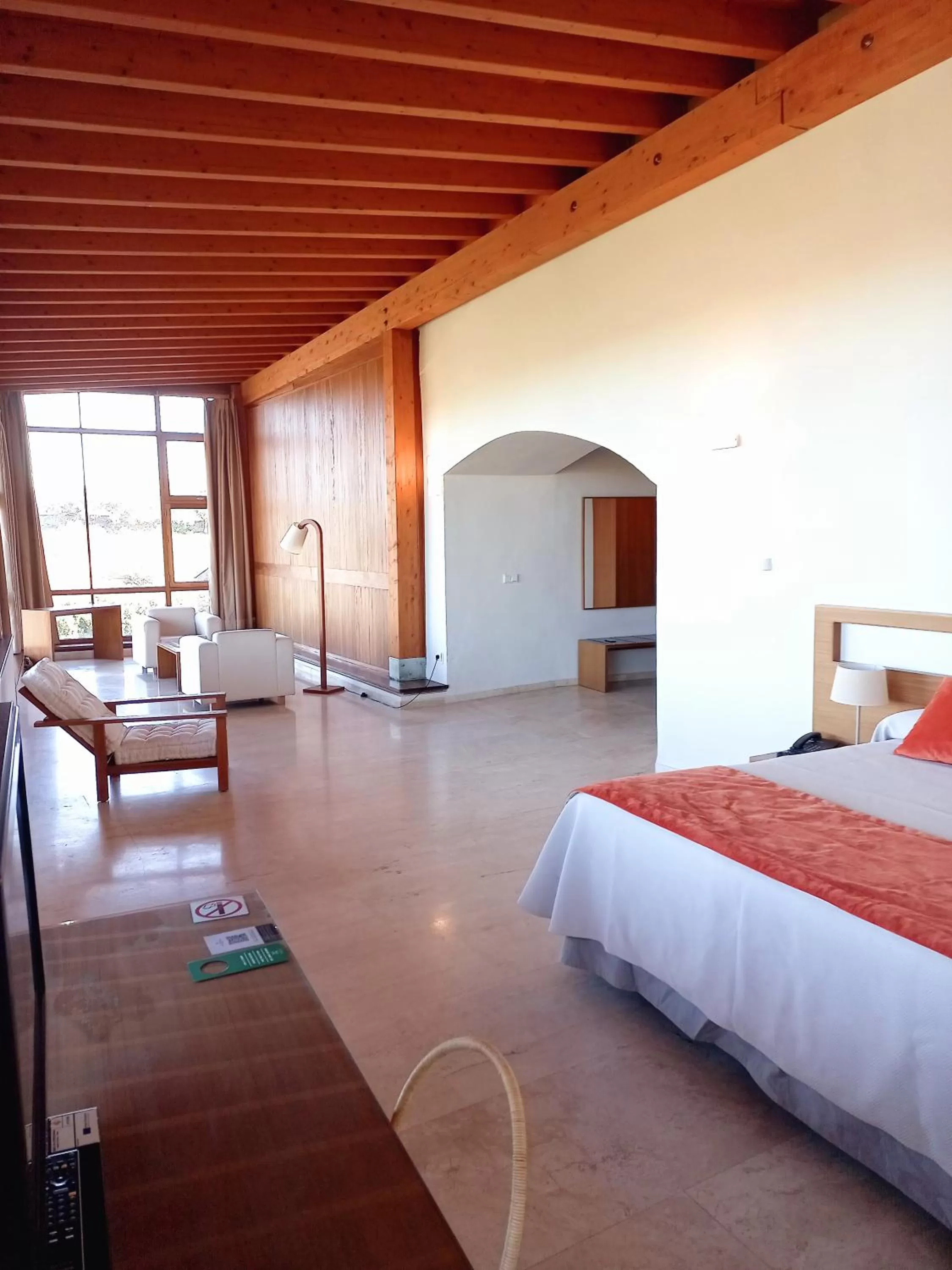 Bedroom, Bed in Hotel Conventual de Alcántara