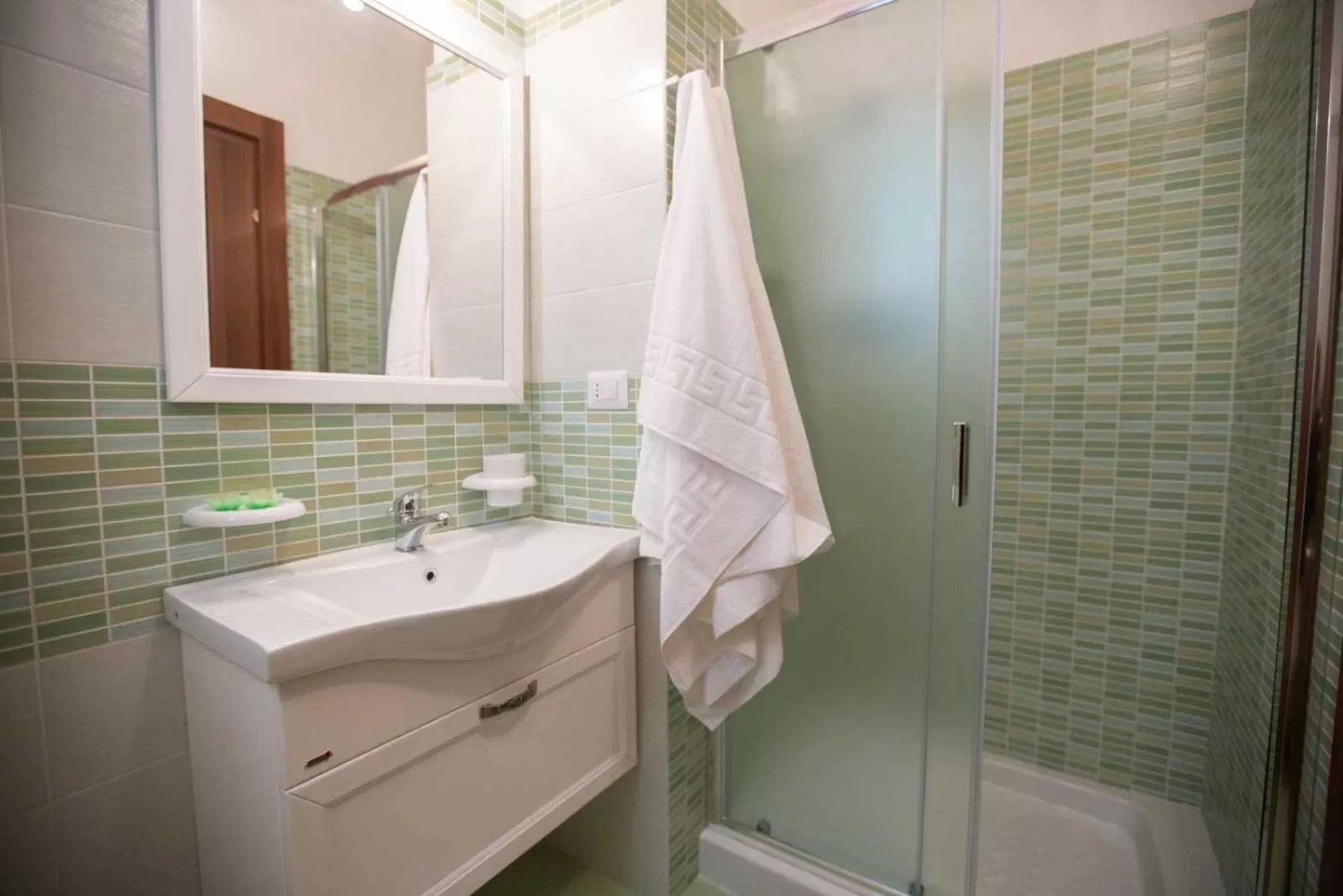 Bathroom in B&B Le due gioie