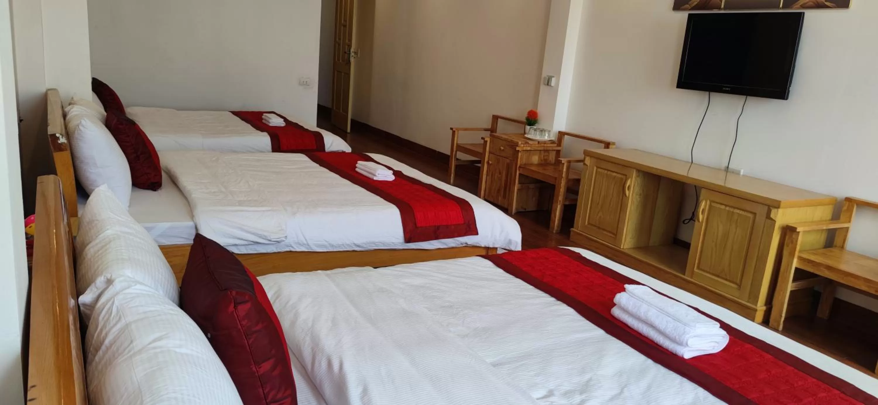 Bedroom, Bed in Thanh Hương 99 Hotel - Nội Bài