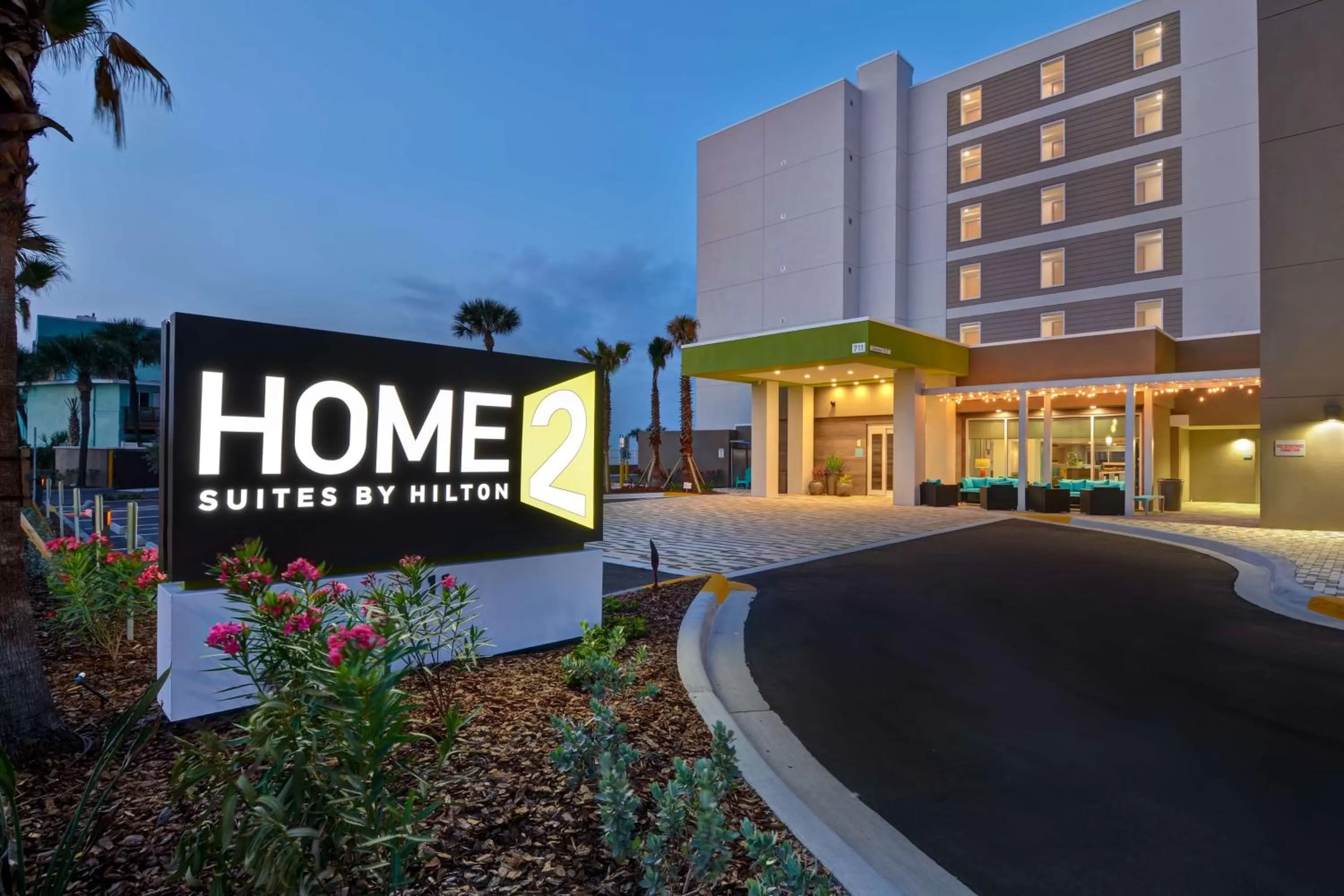 Property building in Home2 Suites Ormond Beach Oceanfront, FL