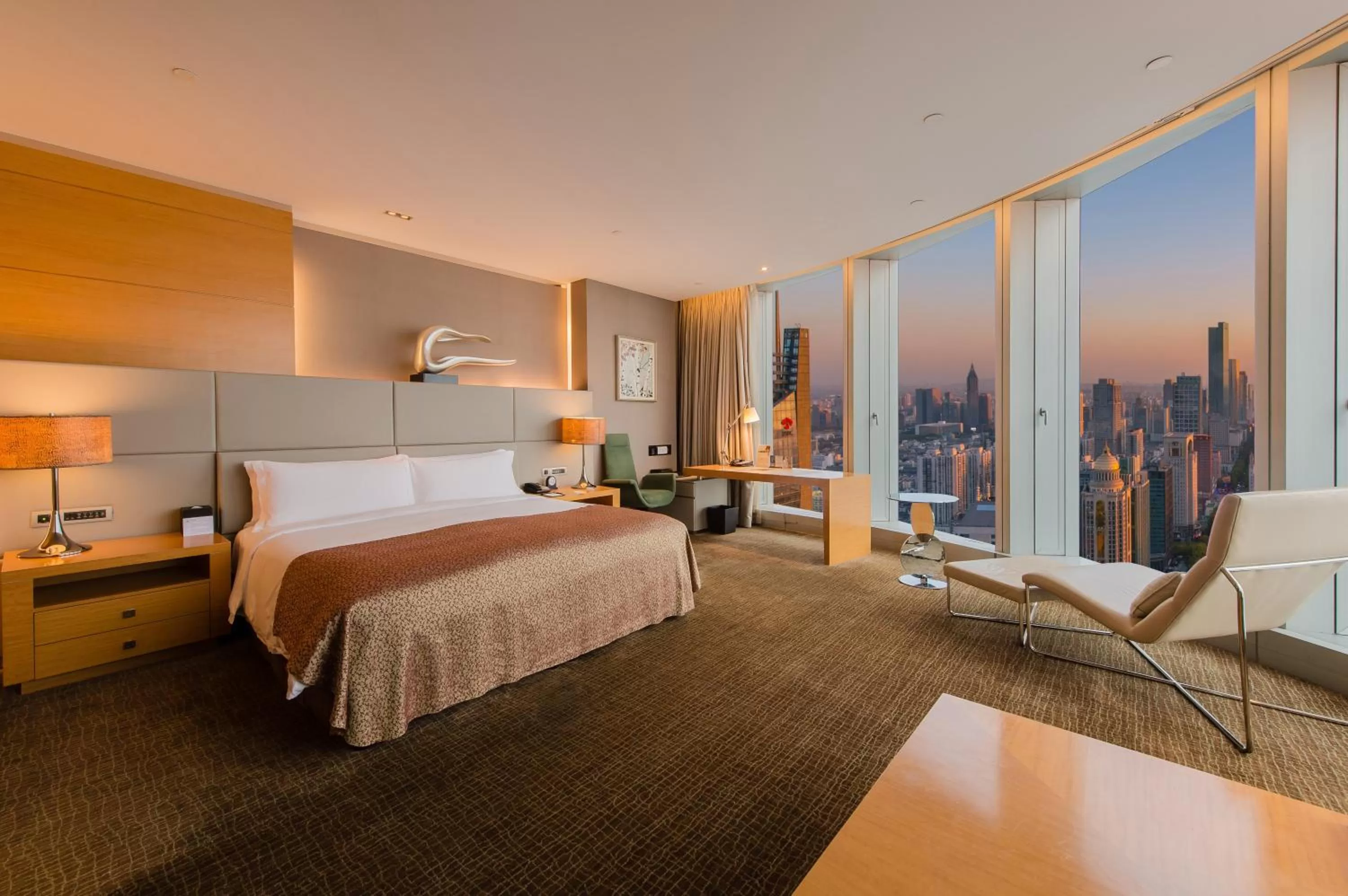 Photo of the whole room, Bed in InterContinental Nanjing by IHG