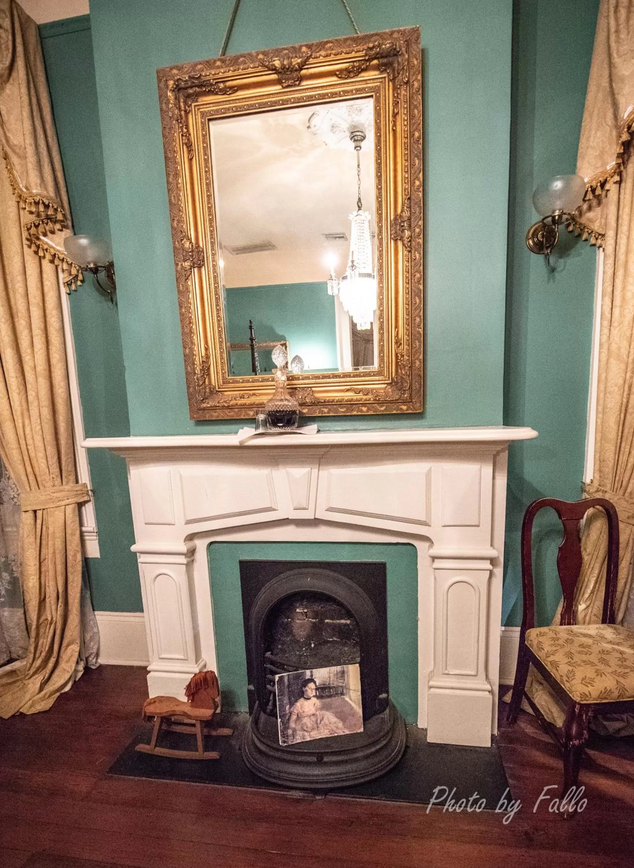 Decorative detail in Edgar Degas House Historic Home and Museum
