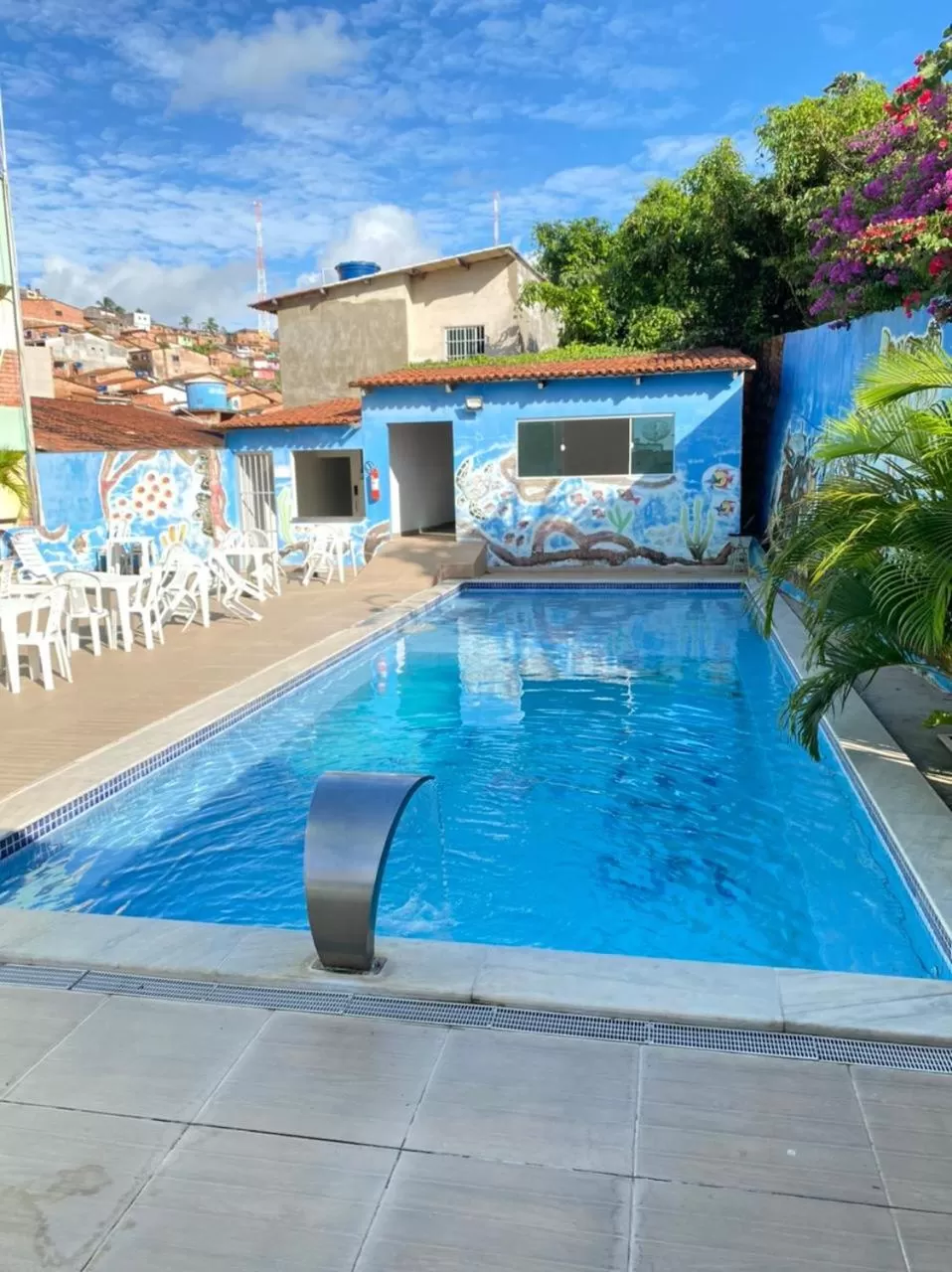 Swimming Pool in Pousada Verdes Mares