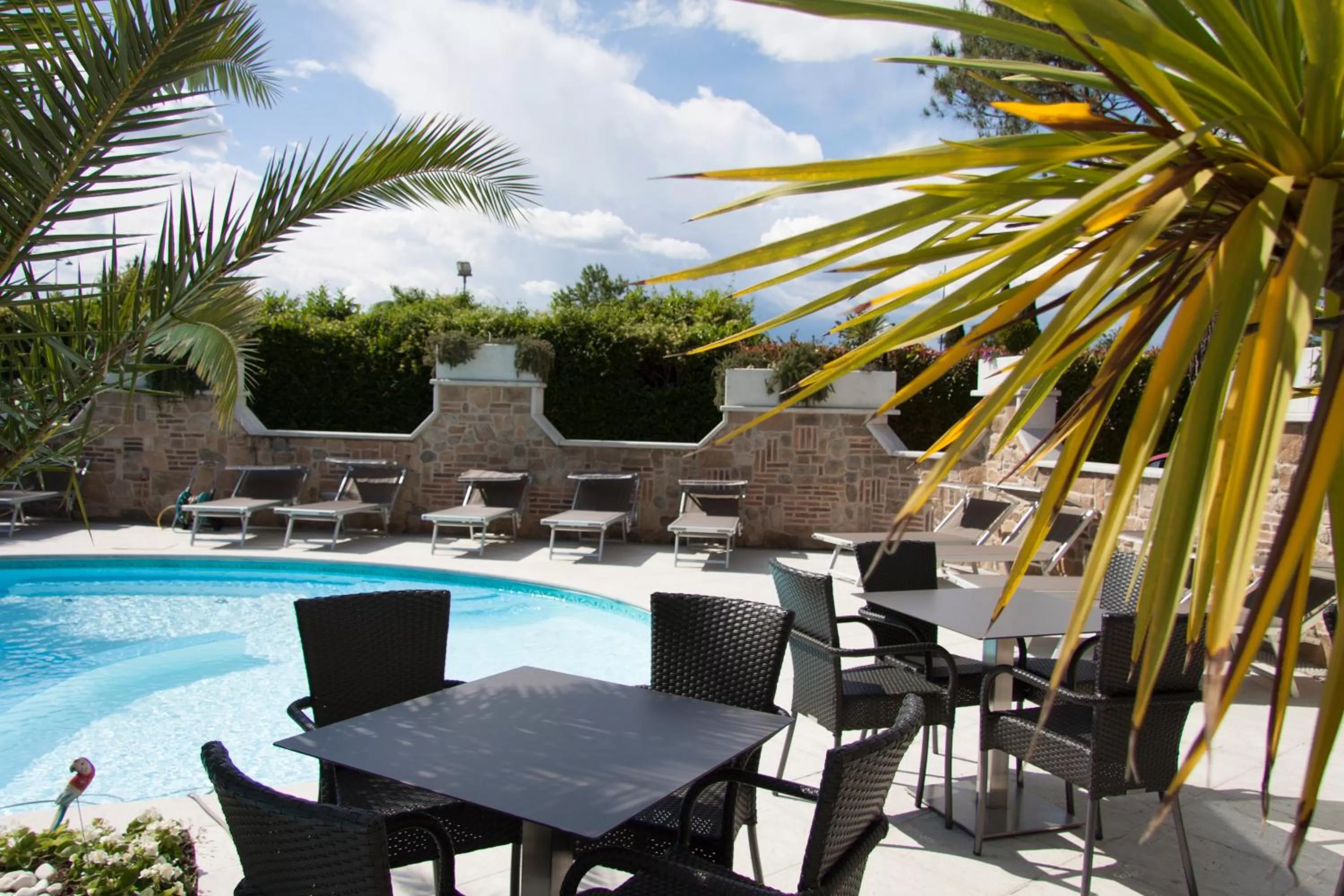 Swimming pool in Hotel Berta