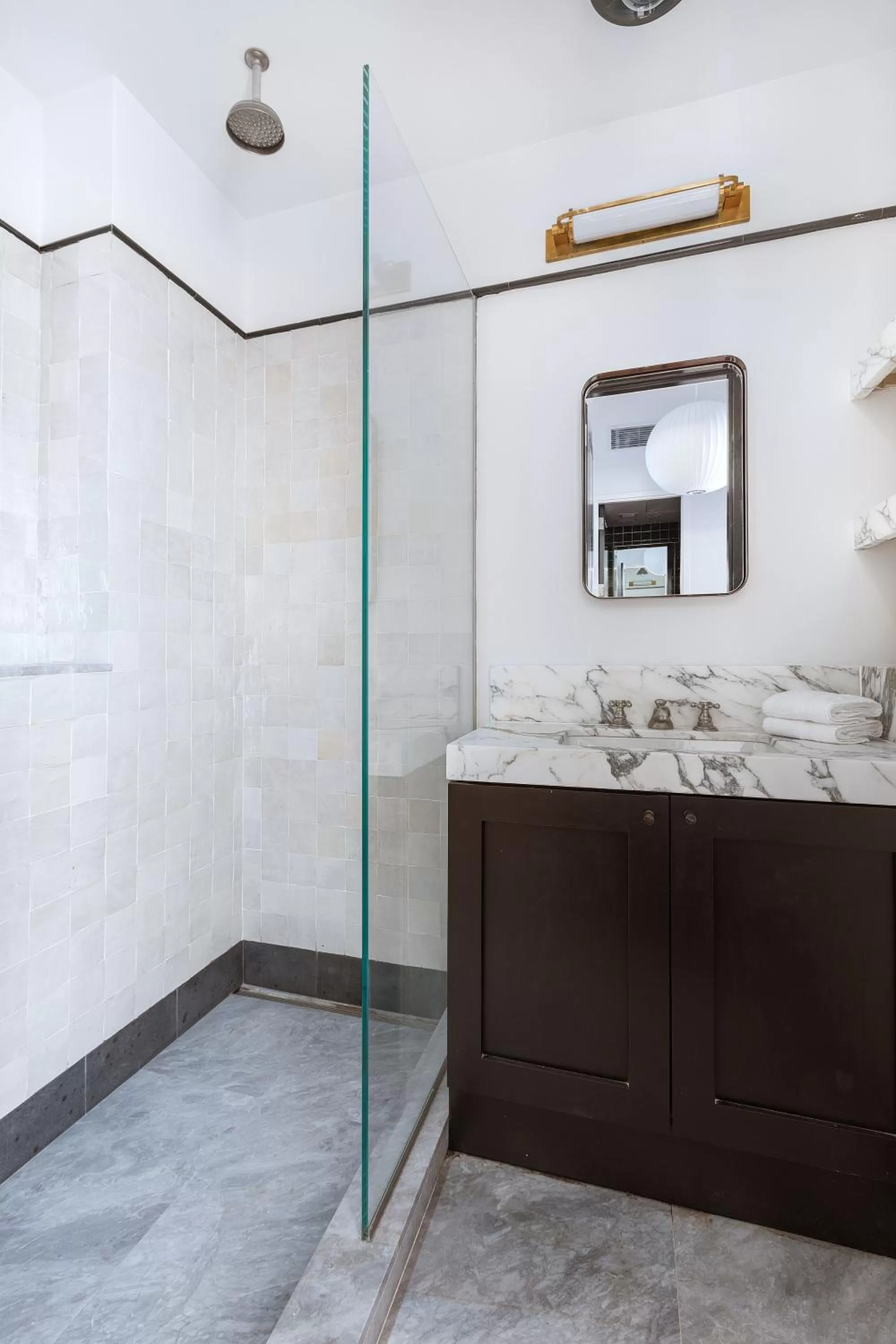 Bathroom in Placemakr Wall Street