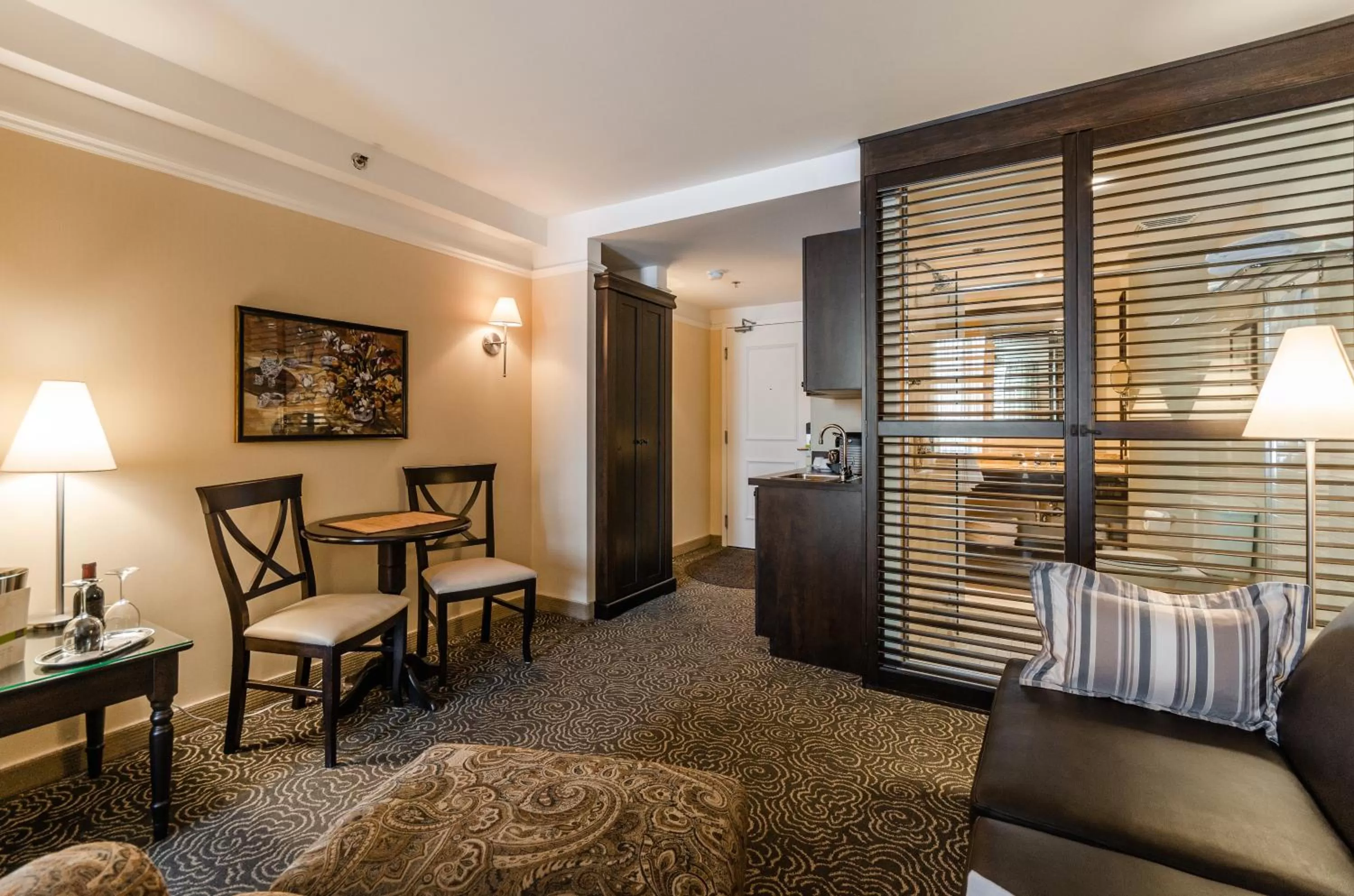 Seating area in Le St-Martin Hotel & Suites