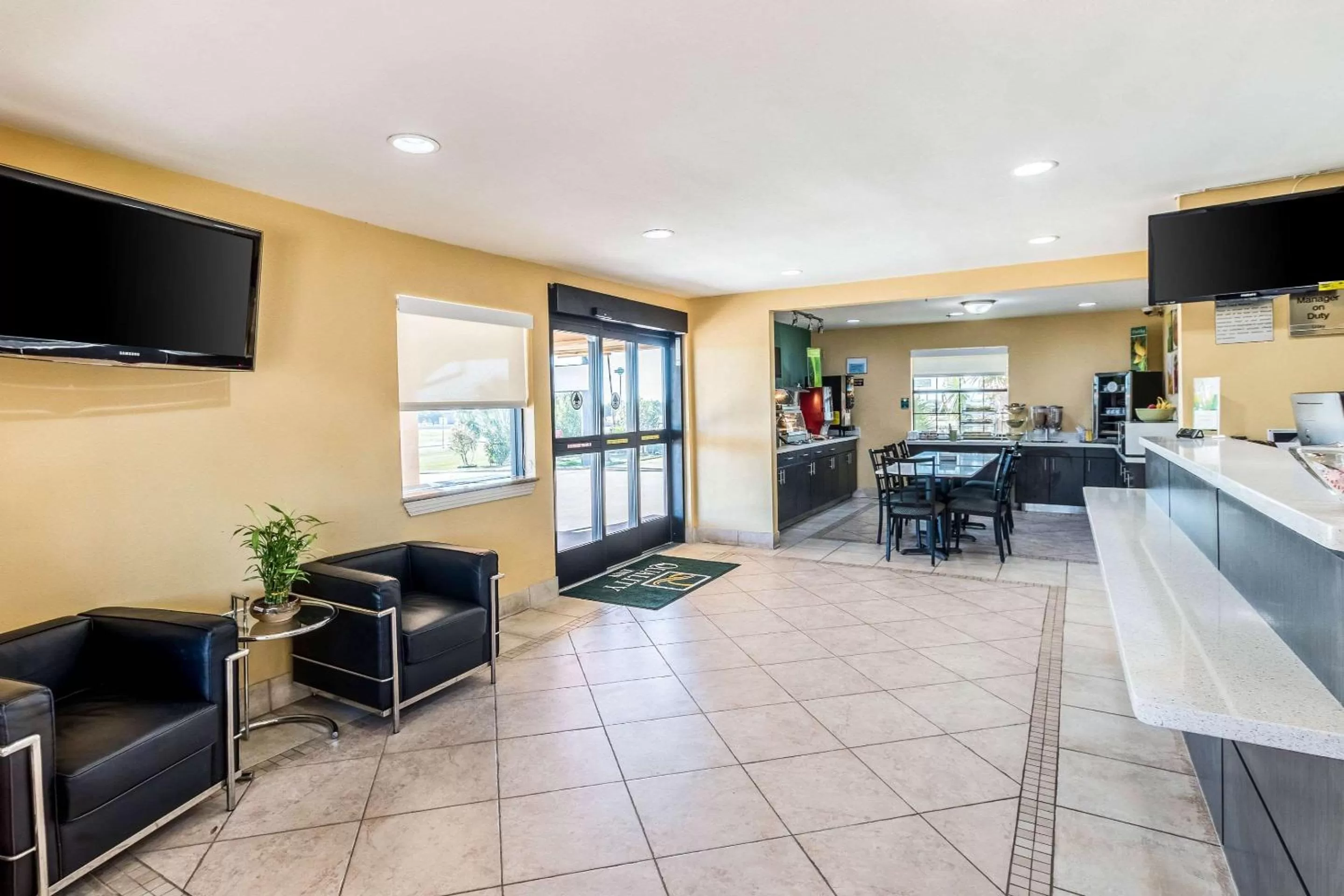 Lobby or reception in Quality Inn Corsicana