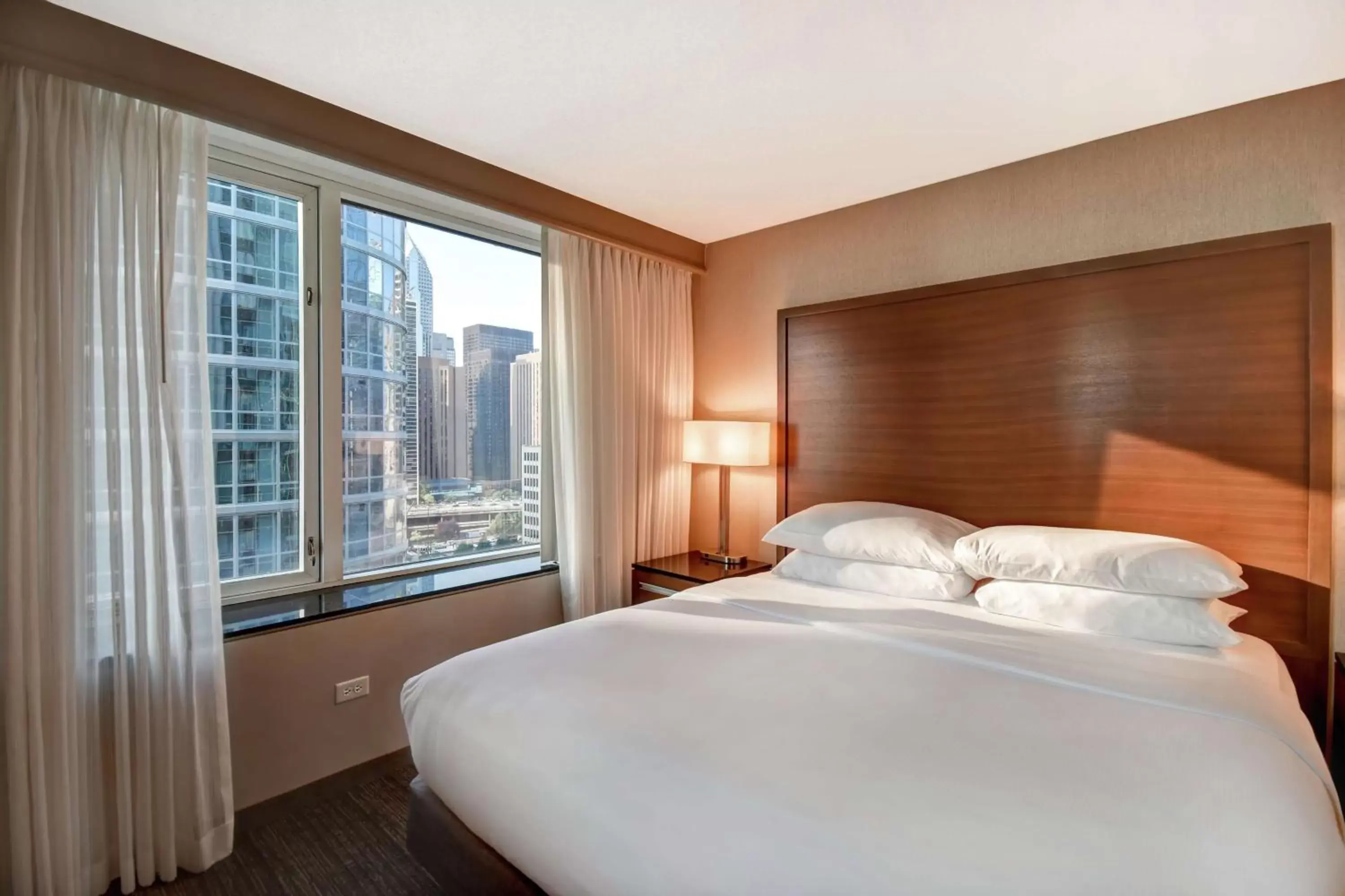 One-Bedroom King Suite with Roll-In Shower - Mobility Access/Non-Smoking in Embassy Suites by Hilton Chicago Downtown Magnificent Mile One-Bedroom King Suite with Roll-In Shower - Mobility Access/Non-Smoking in Embassy Suites by Hilton Chicago Downtown Magnificent Mile