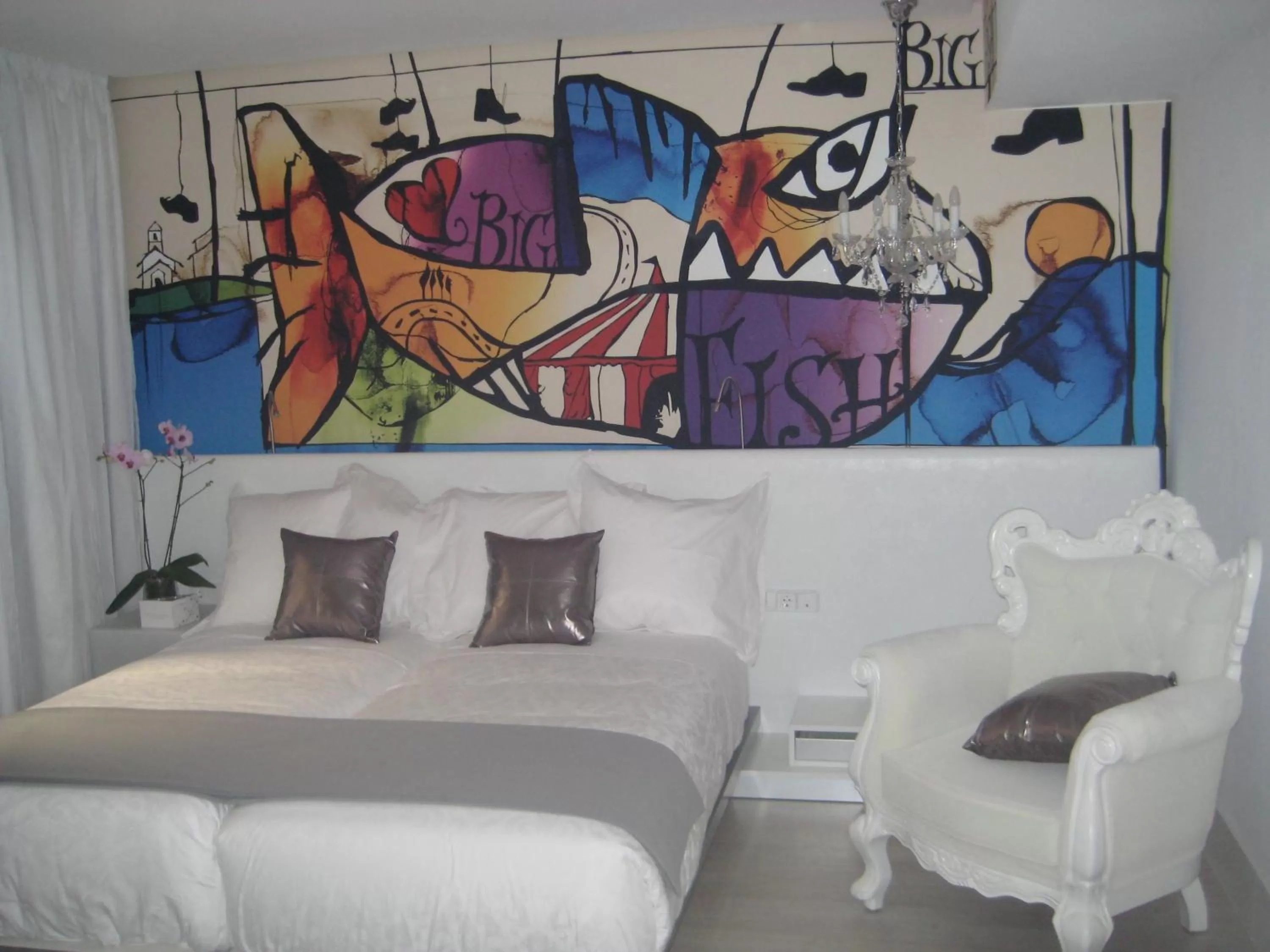 Bedroom, Bed in Dormirdcine