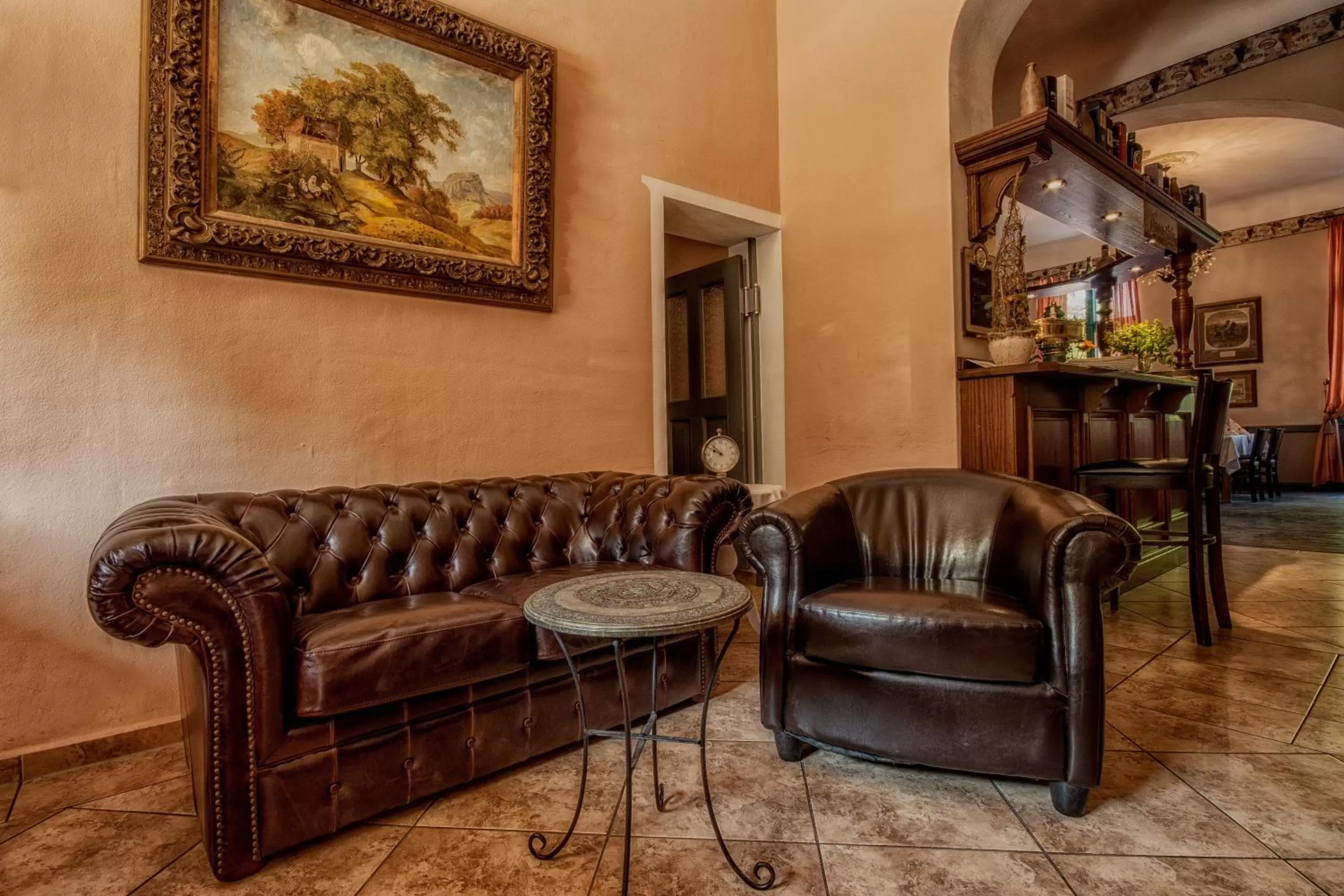 Lobby or reception in Hotel zur Henne