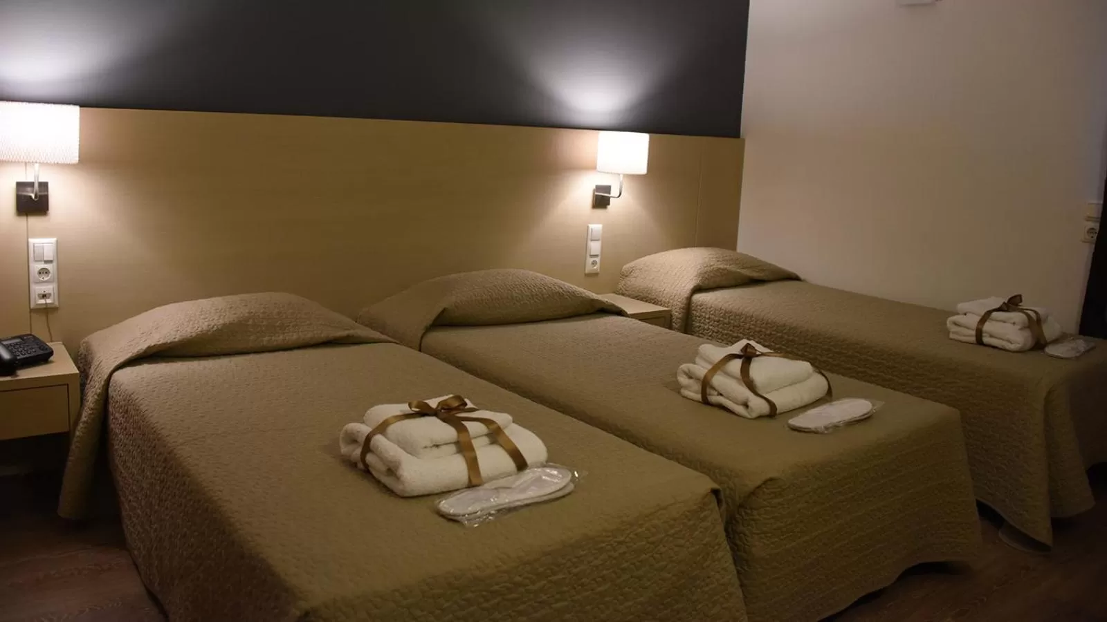 Bedroom, Bed in Dionisos Hotel