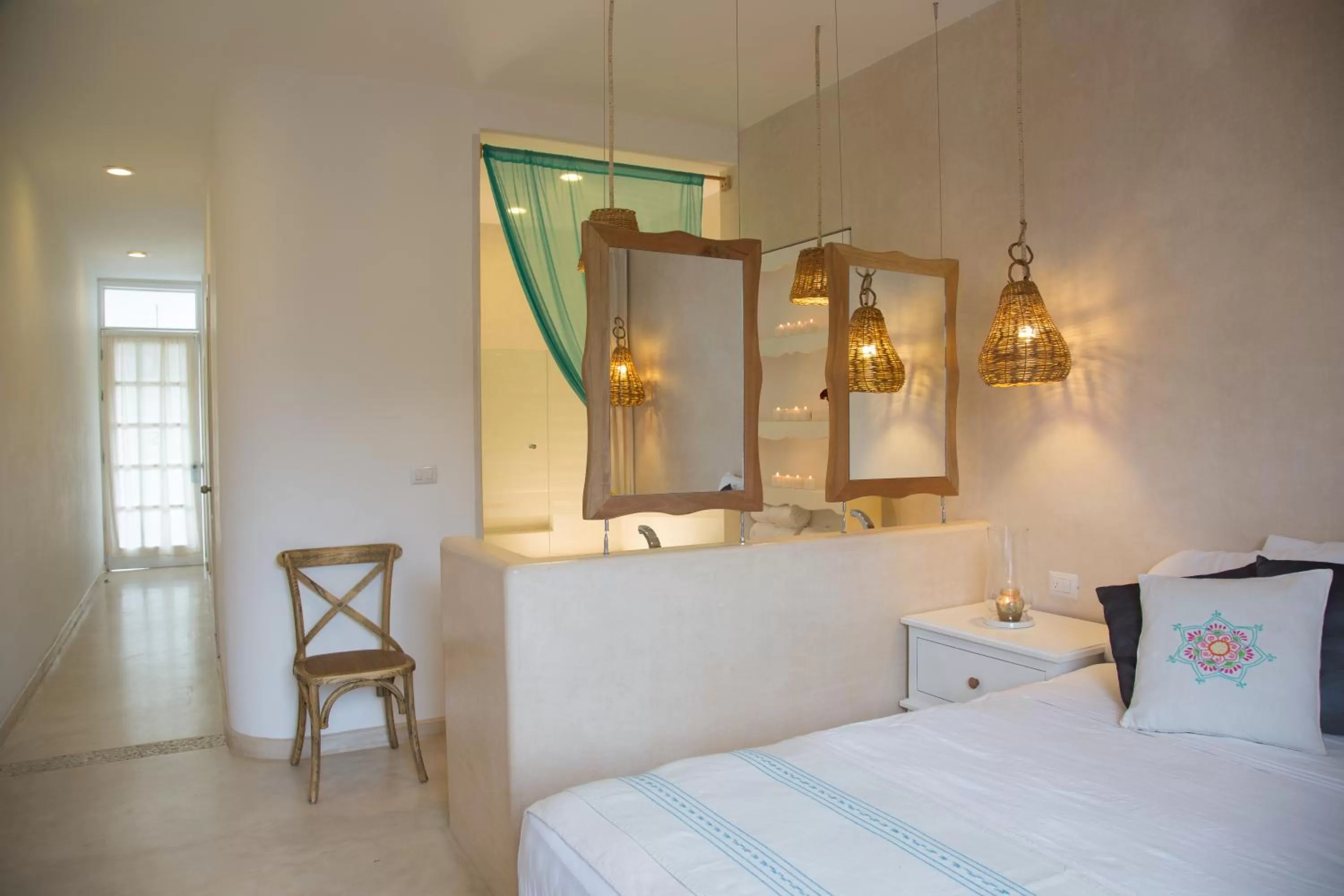 Bathroom, Bed in LiveTulum