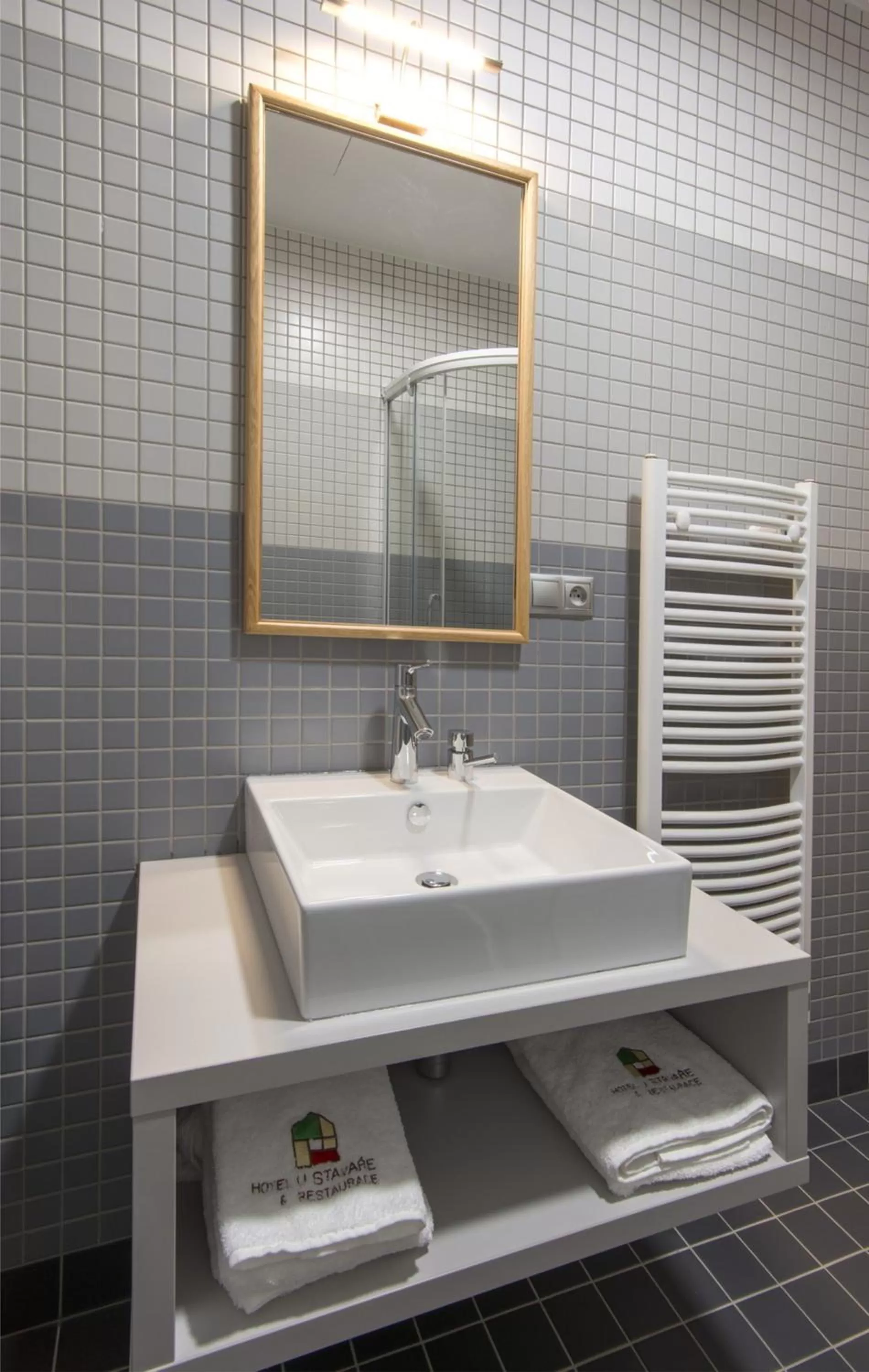 Bathroom in HOTEL A RESTAURACE U STAVAŘE