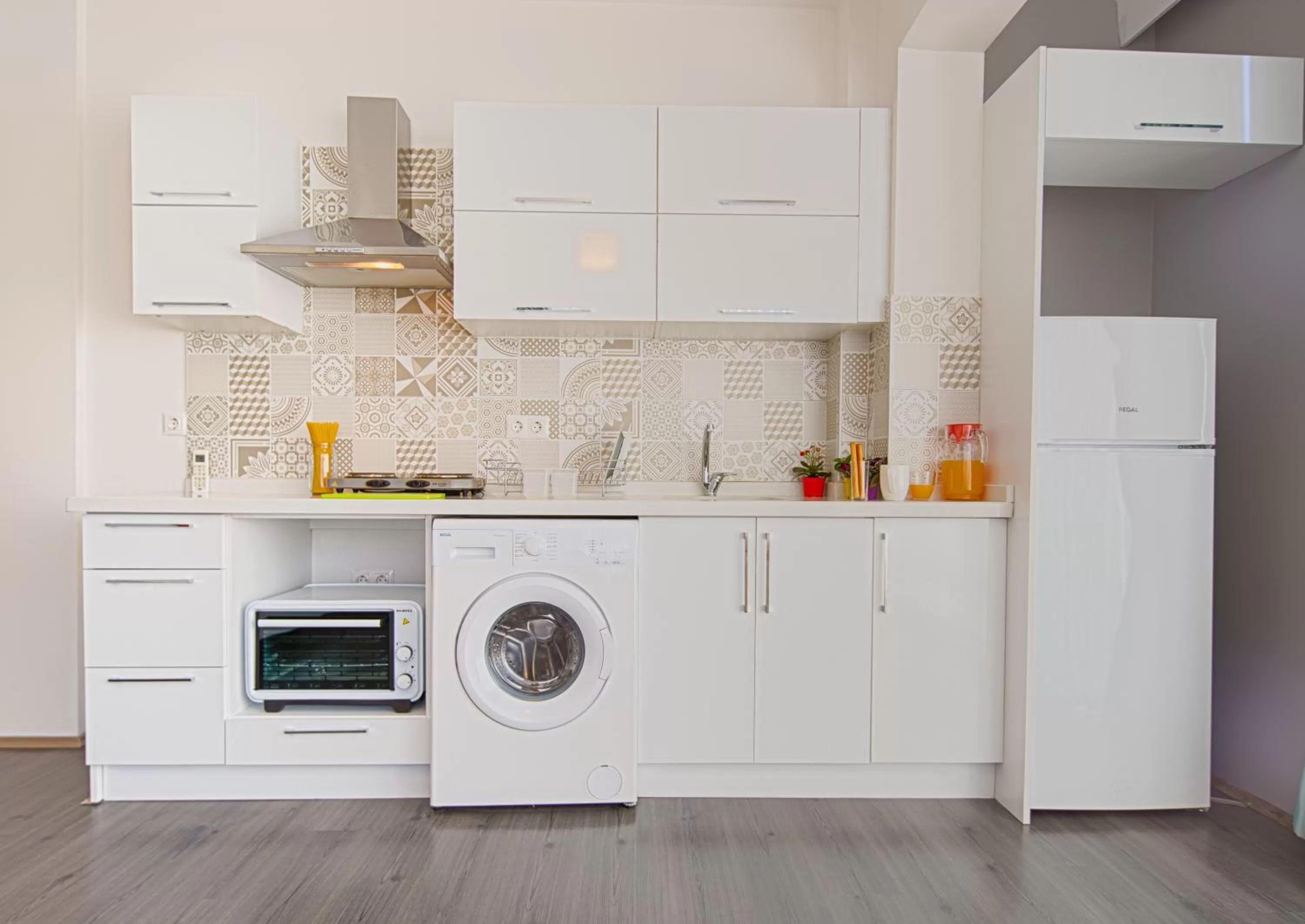 Kitchen or kitchenette in Midtownfethiye Residences By FRZ