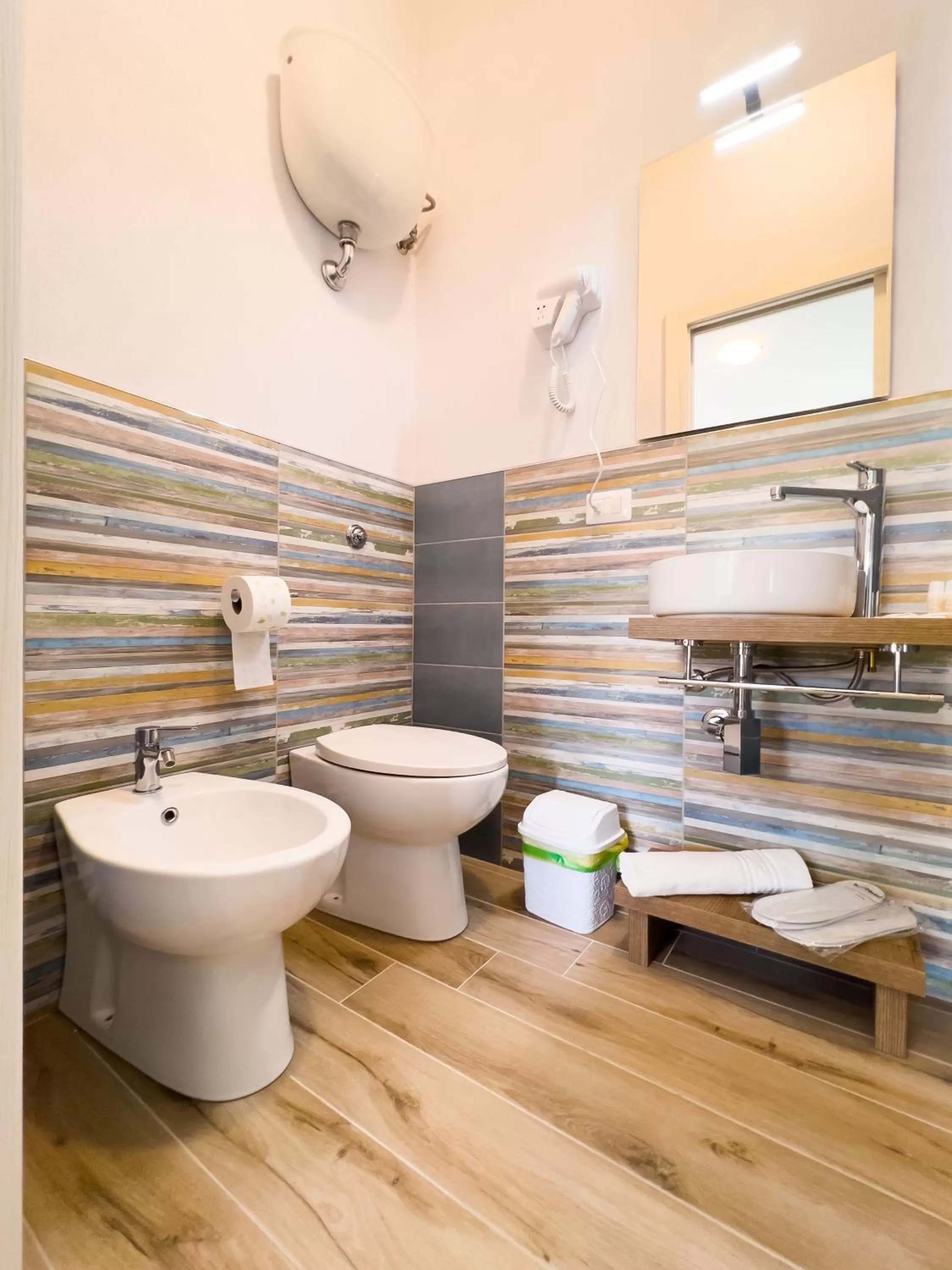 Bathroom in B&B BABBU MEU