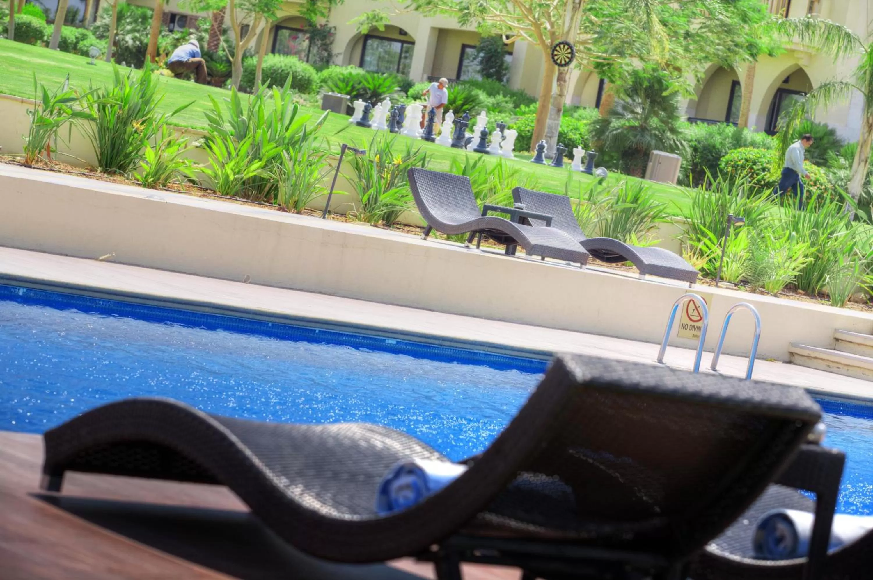 Swimming pool in Grand Tala Bay Resort, Aqaba