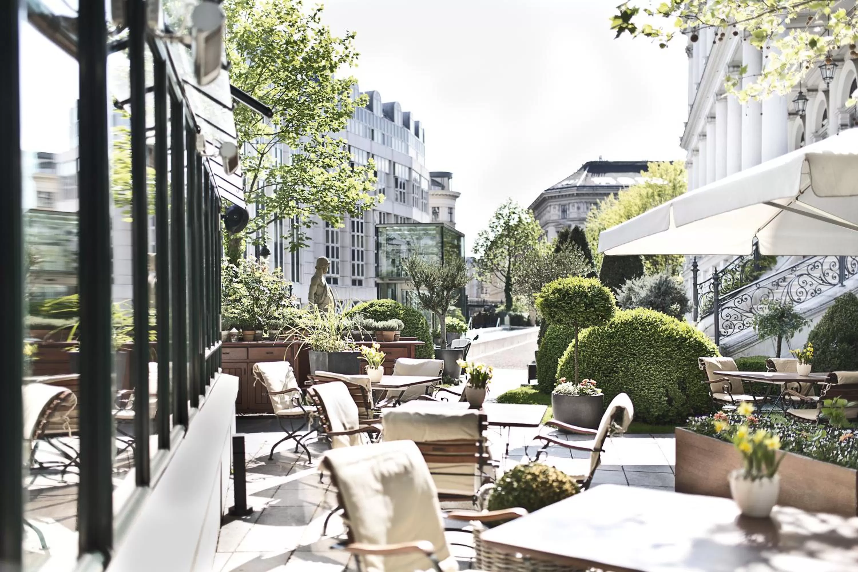 Restaurant/places to eat in Palais Coburg Hotel