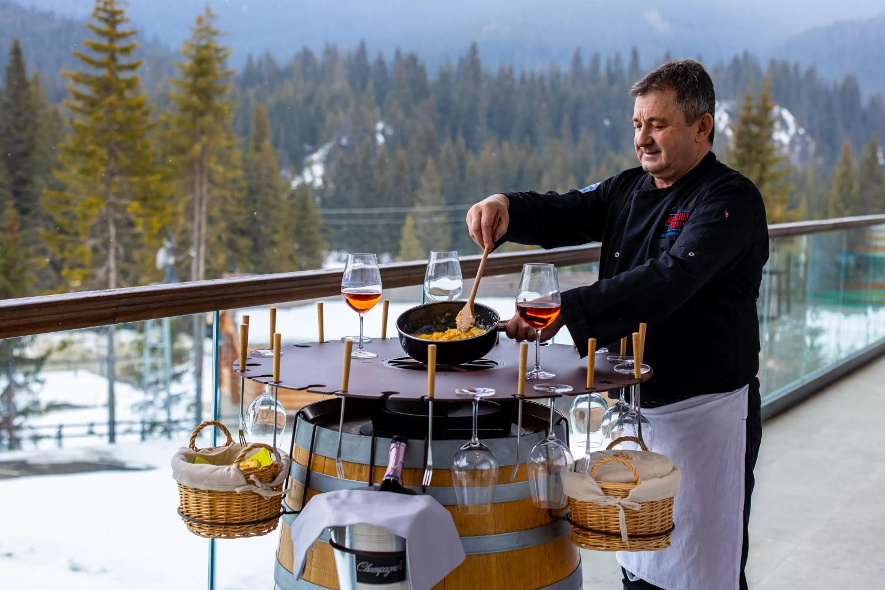 Restaurant/places to eat in Hotel Belmont & Spa