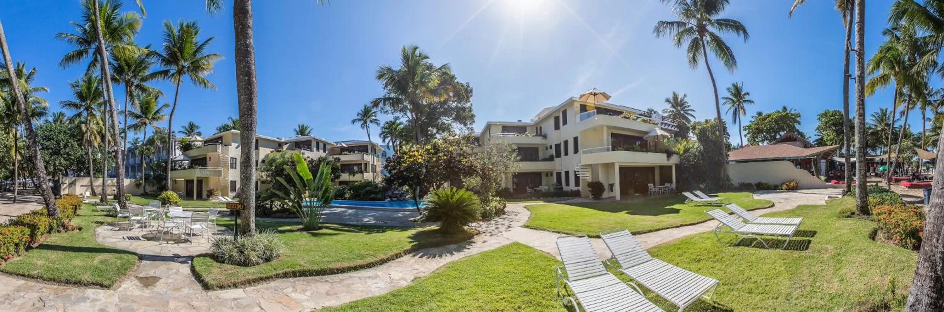 On site in Cabarete Palm Beach Condos