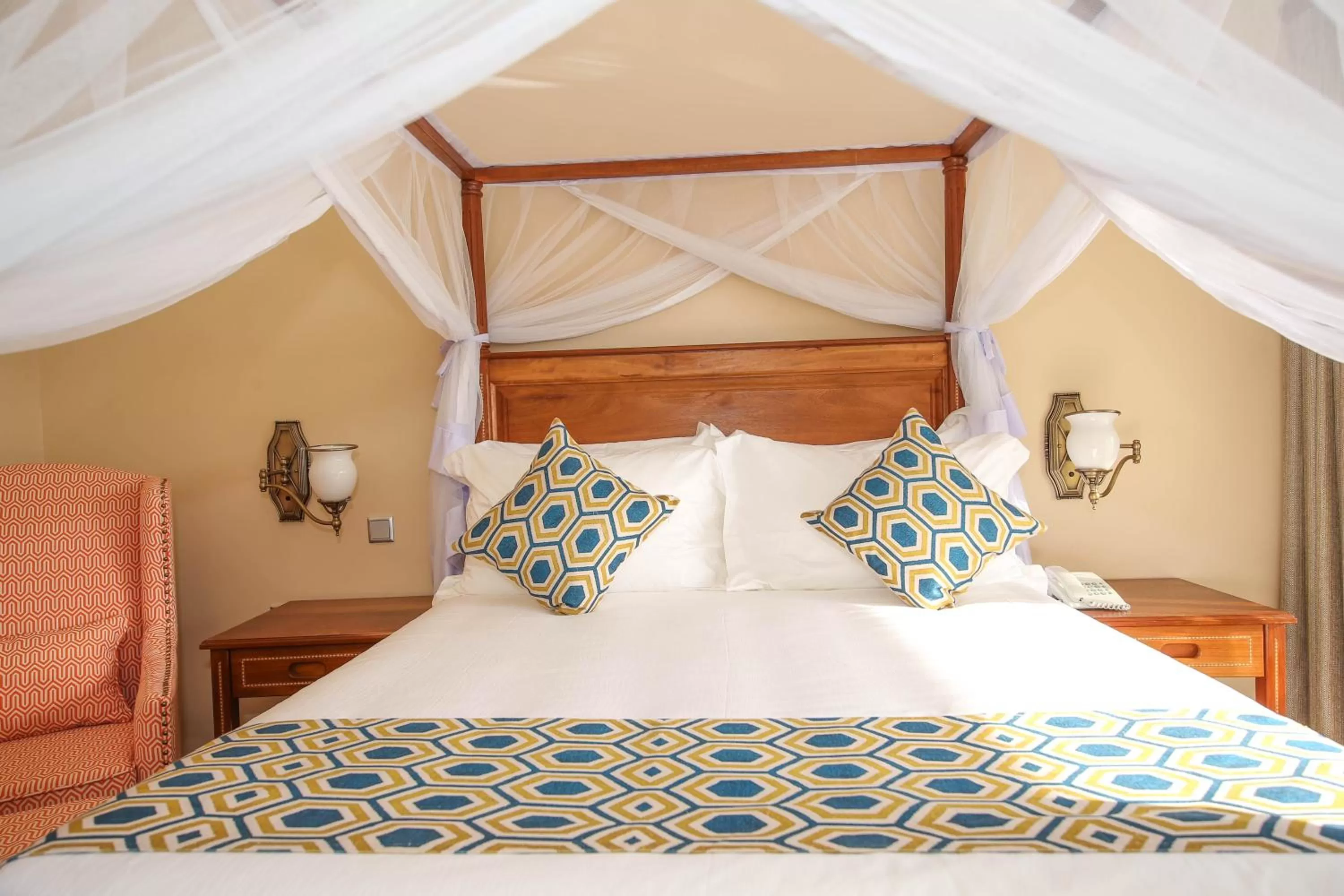 Bed in No.5 Boutique Hotel