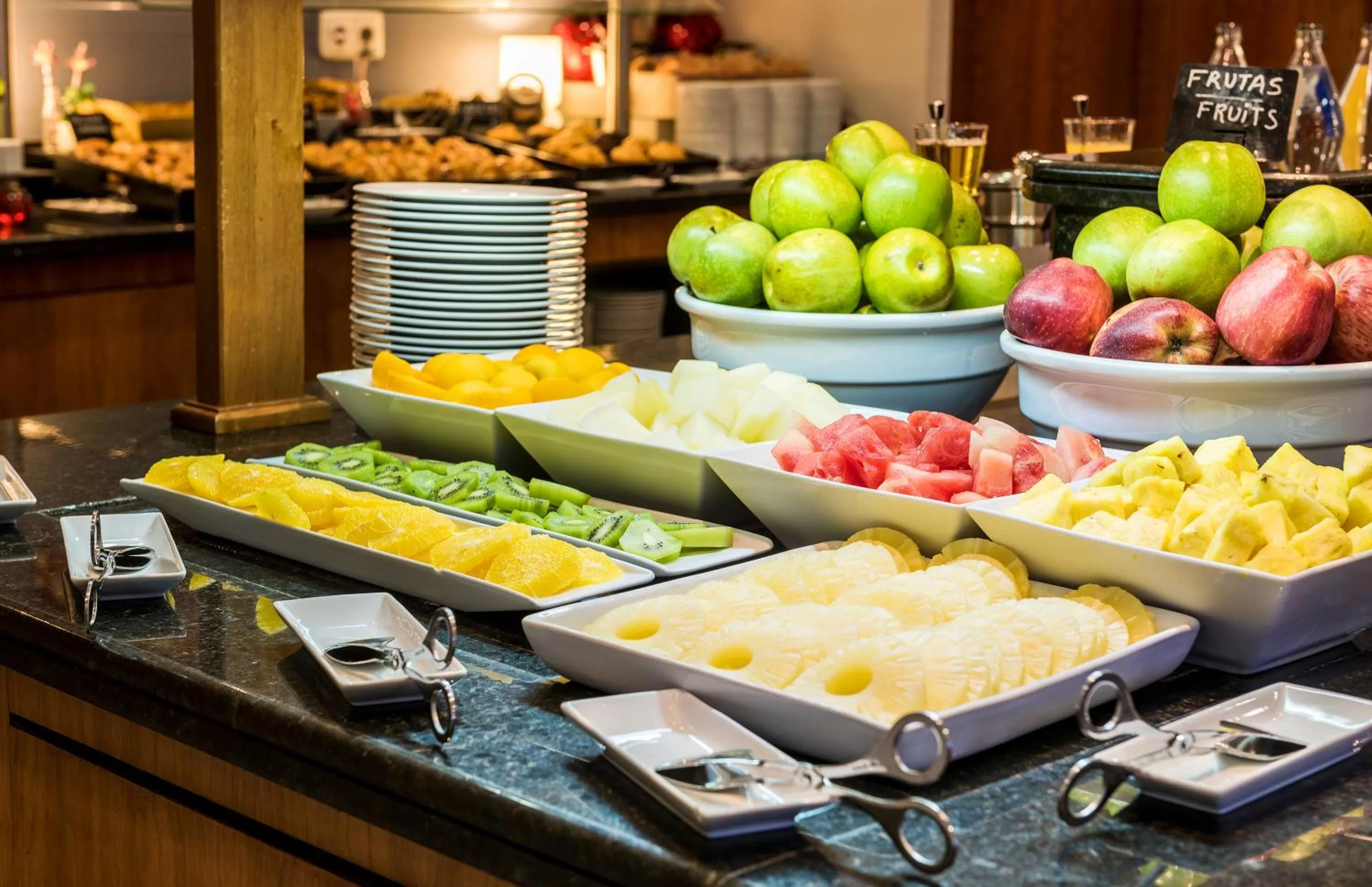 Buffet breakfast in Hotel Madrid Centro, Affiliated by Meliá