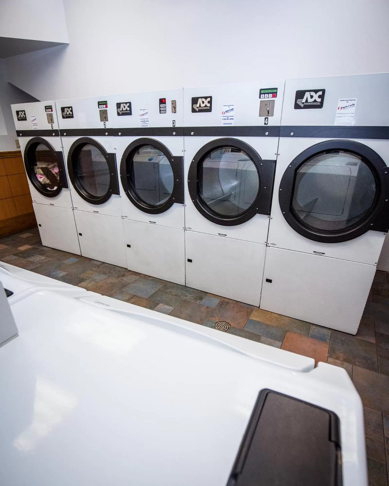 washing machine in The Belvedere Hotel