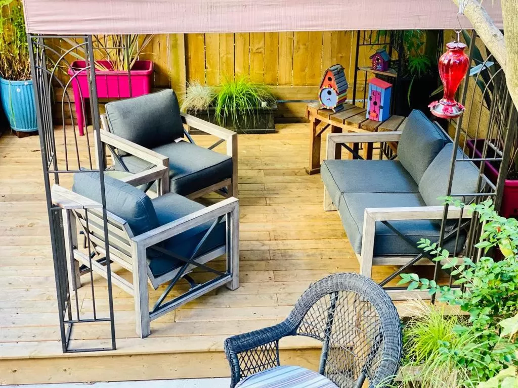 Patio in West End Guest House