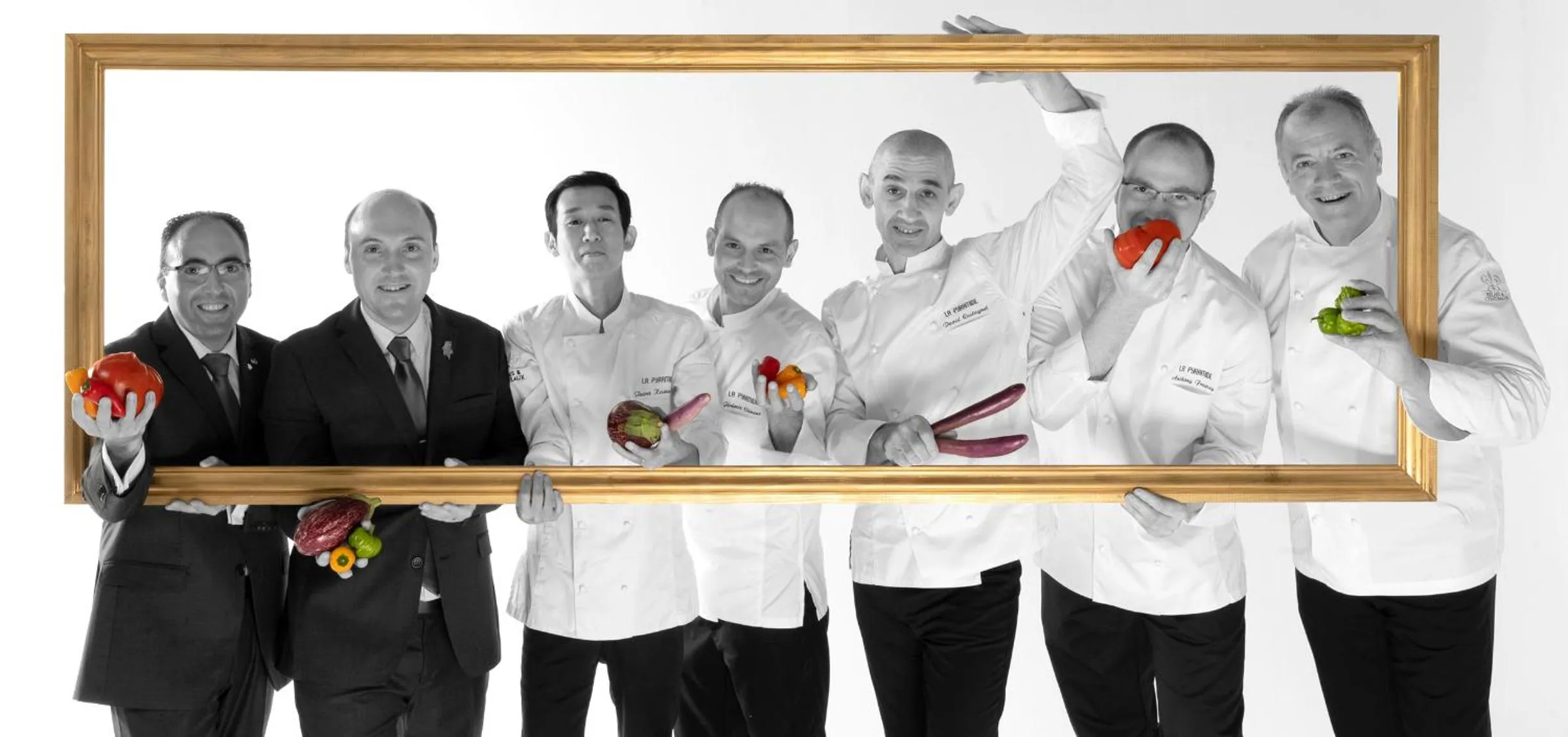 Staff in La Pyramide - Maison Henriroux