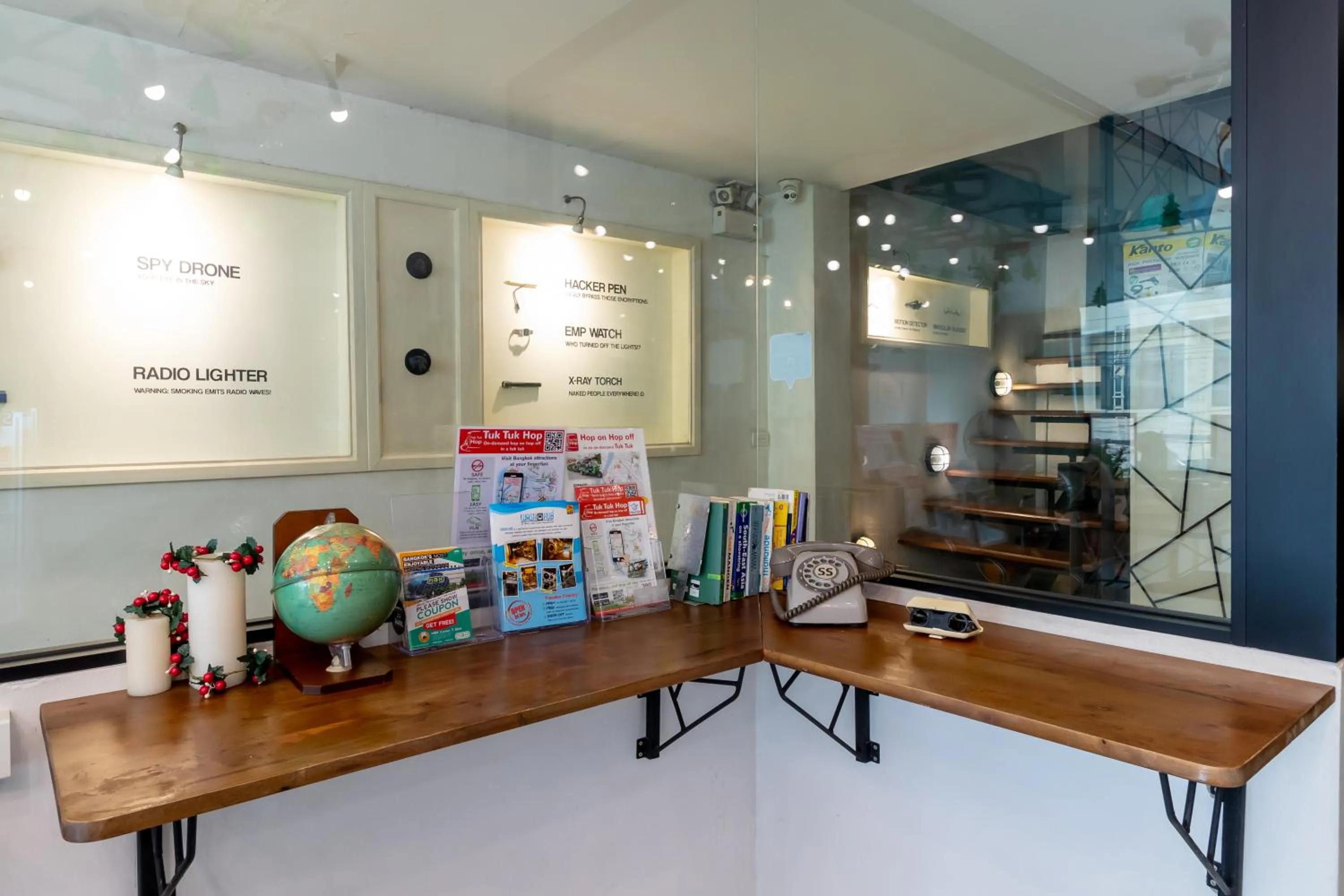 Decorative detail in The Secret Service