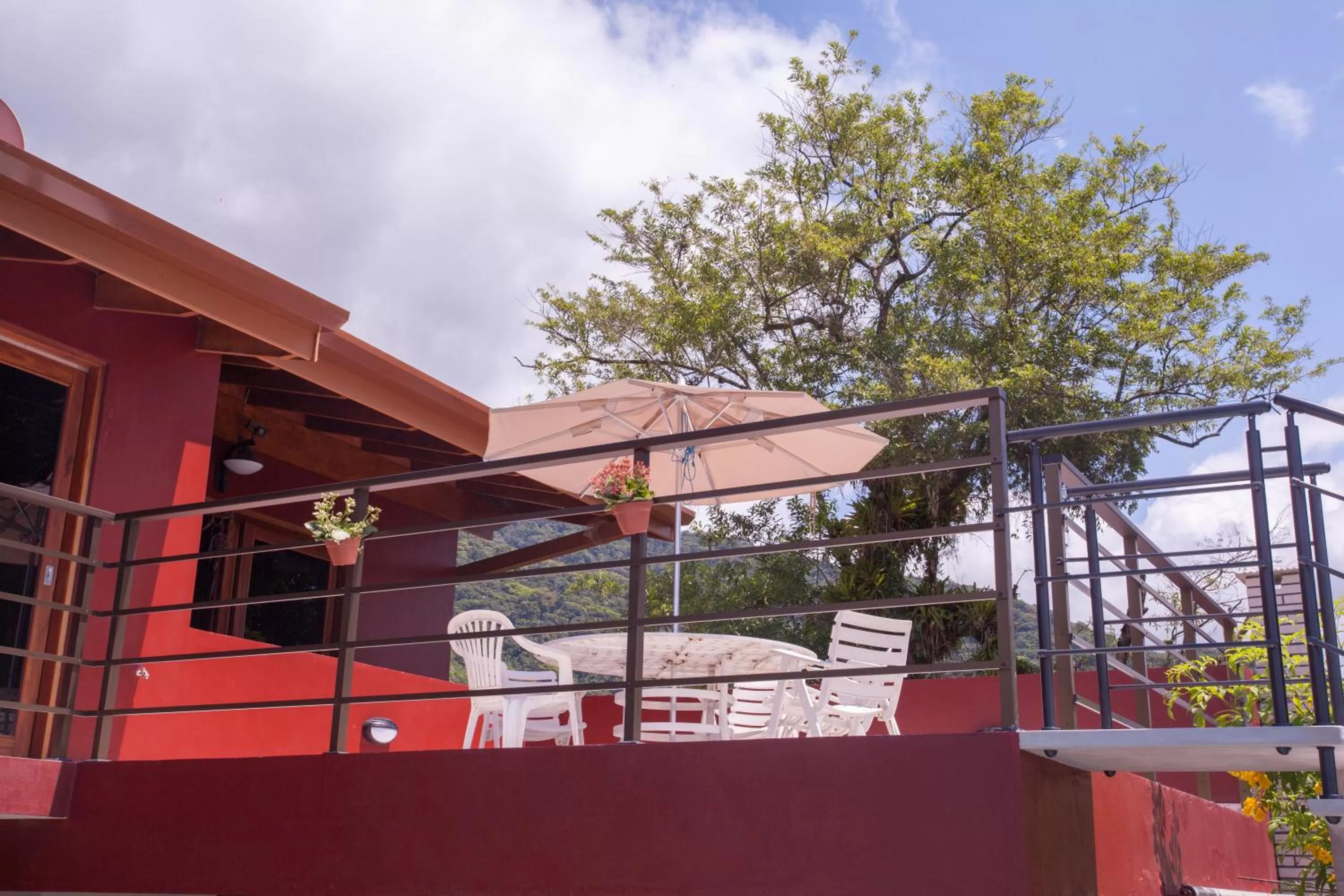 Balcony/Terrace in Ubatuba Ecologic Pousada