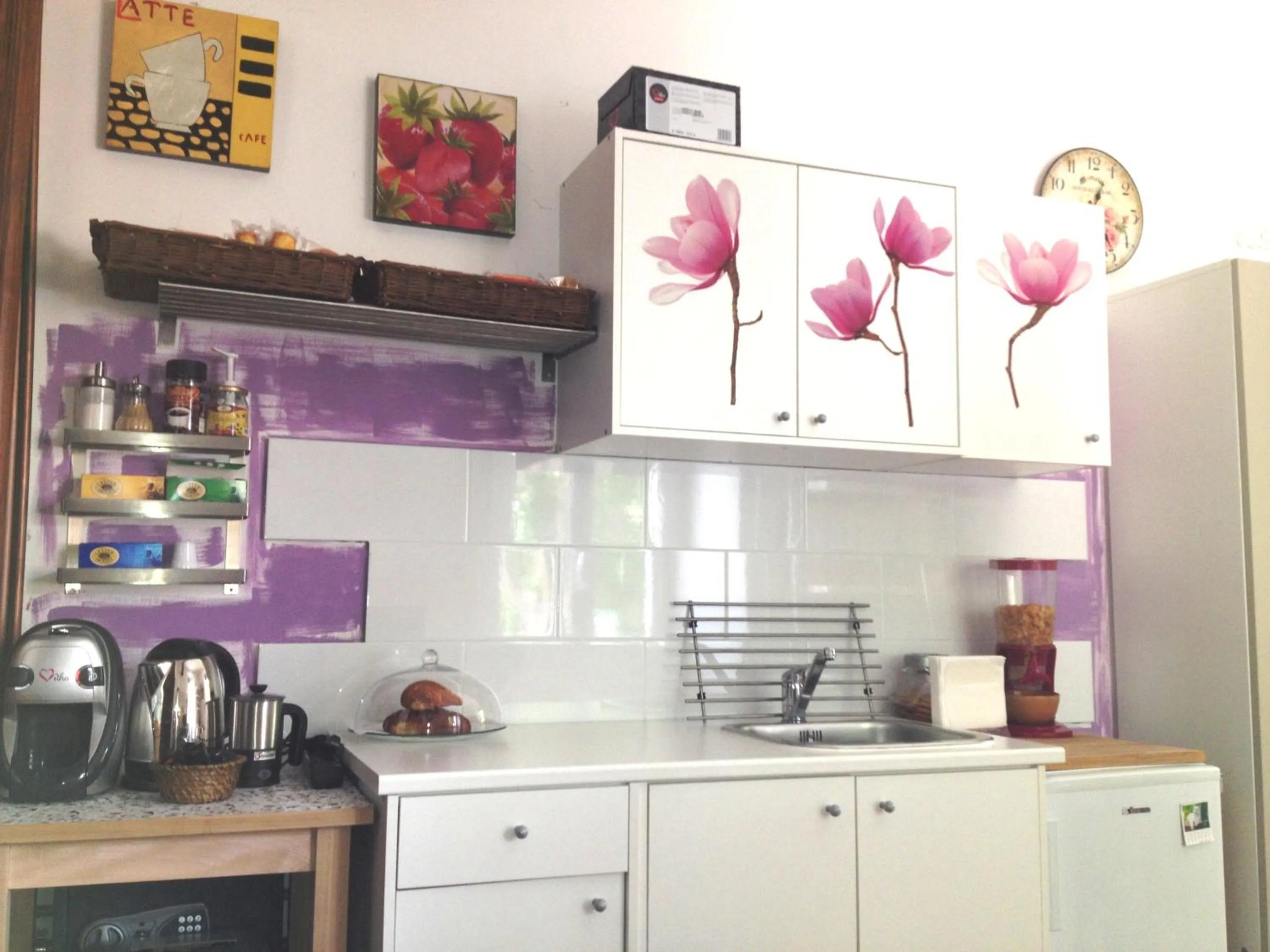 Kitchen or kitchenette in Dulcis In Fundo b&b