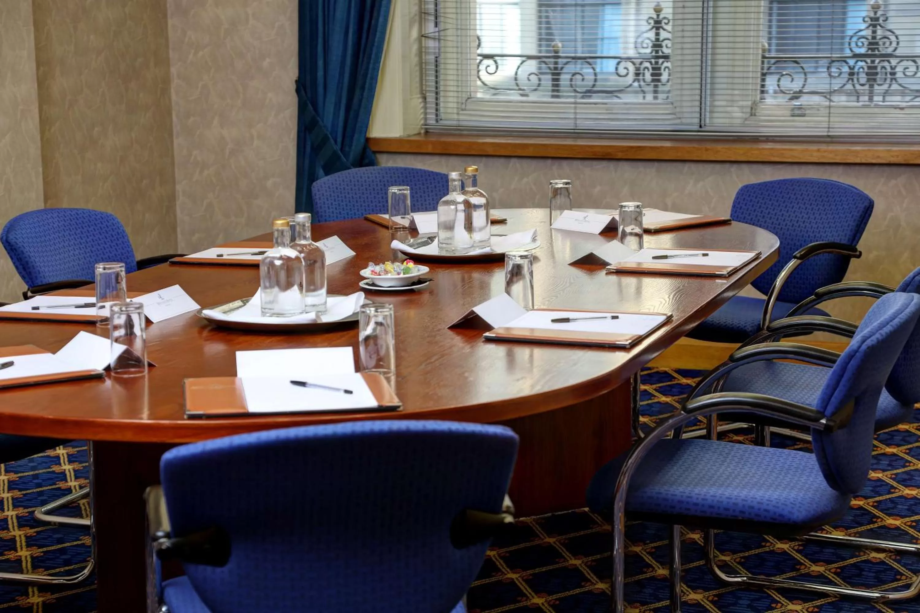 On site in The Midland Hotel